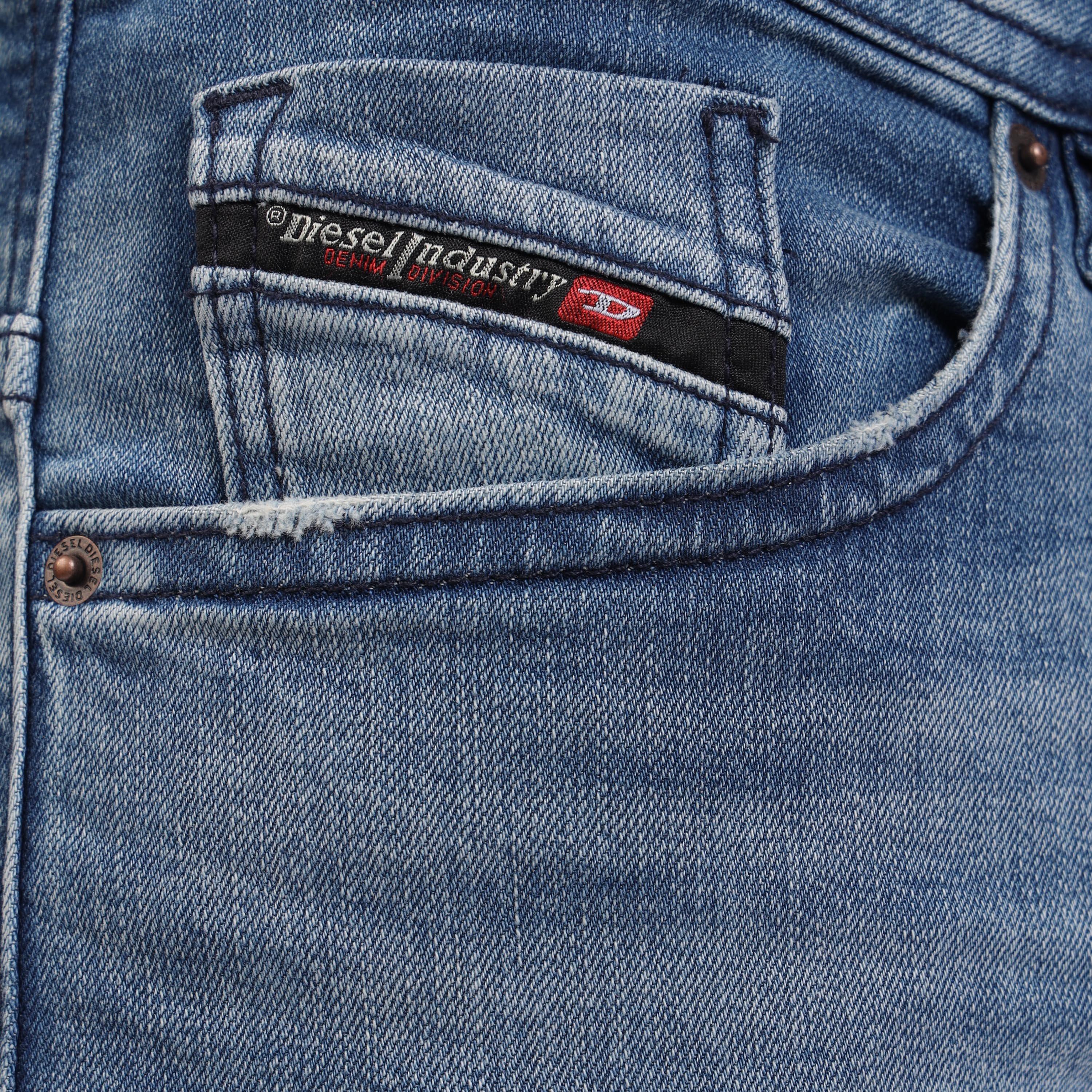 Blue Denim - Diesel - Men's Straight Leg Jeans - 4