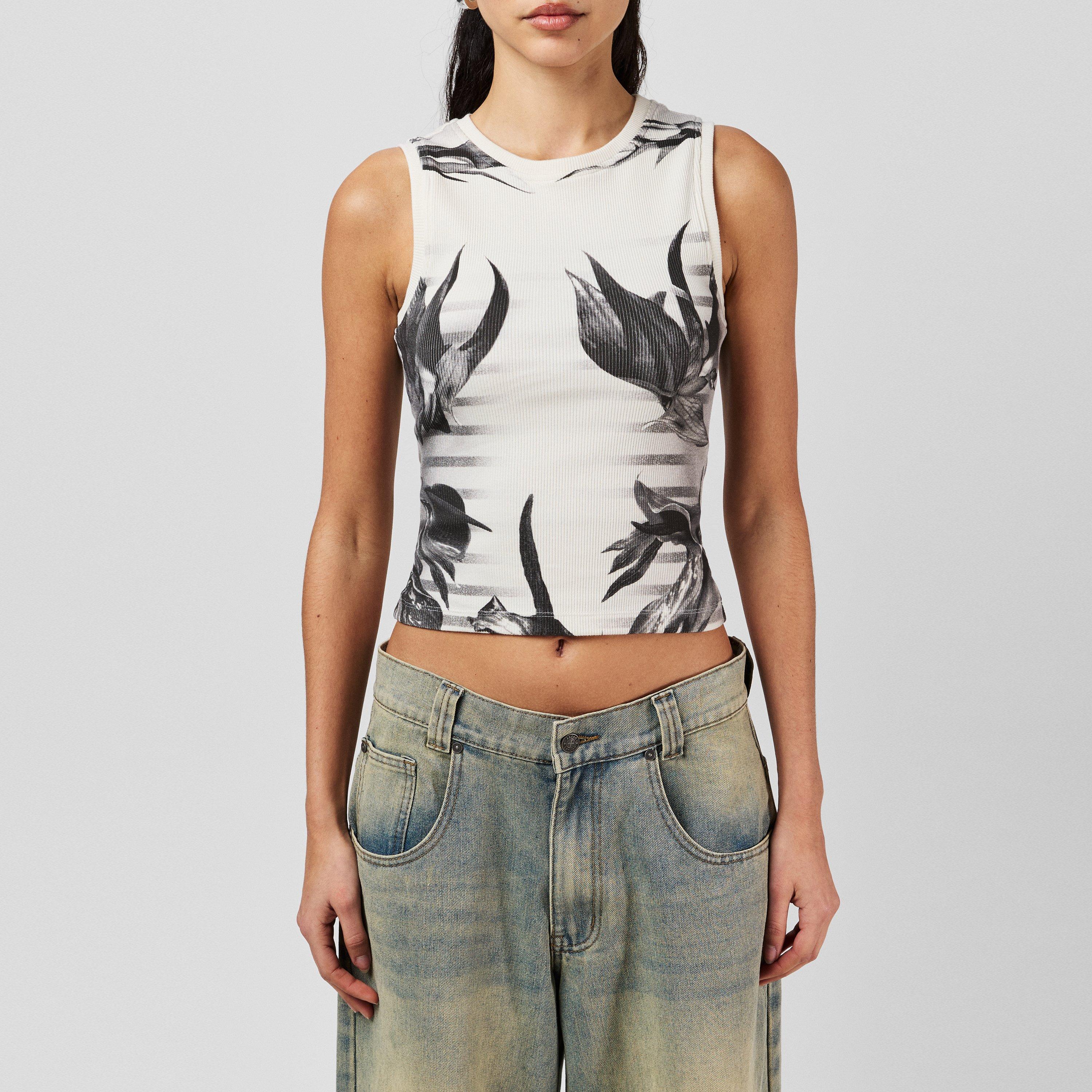 White - Jean Paul Gaultier - Tank Top - 1