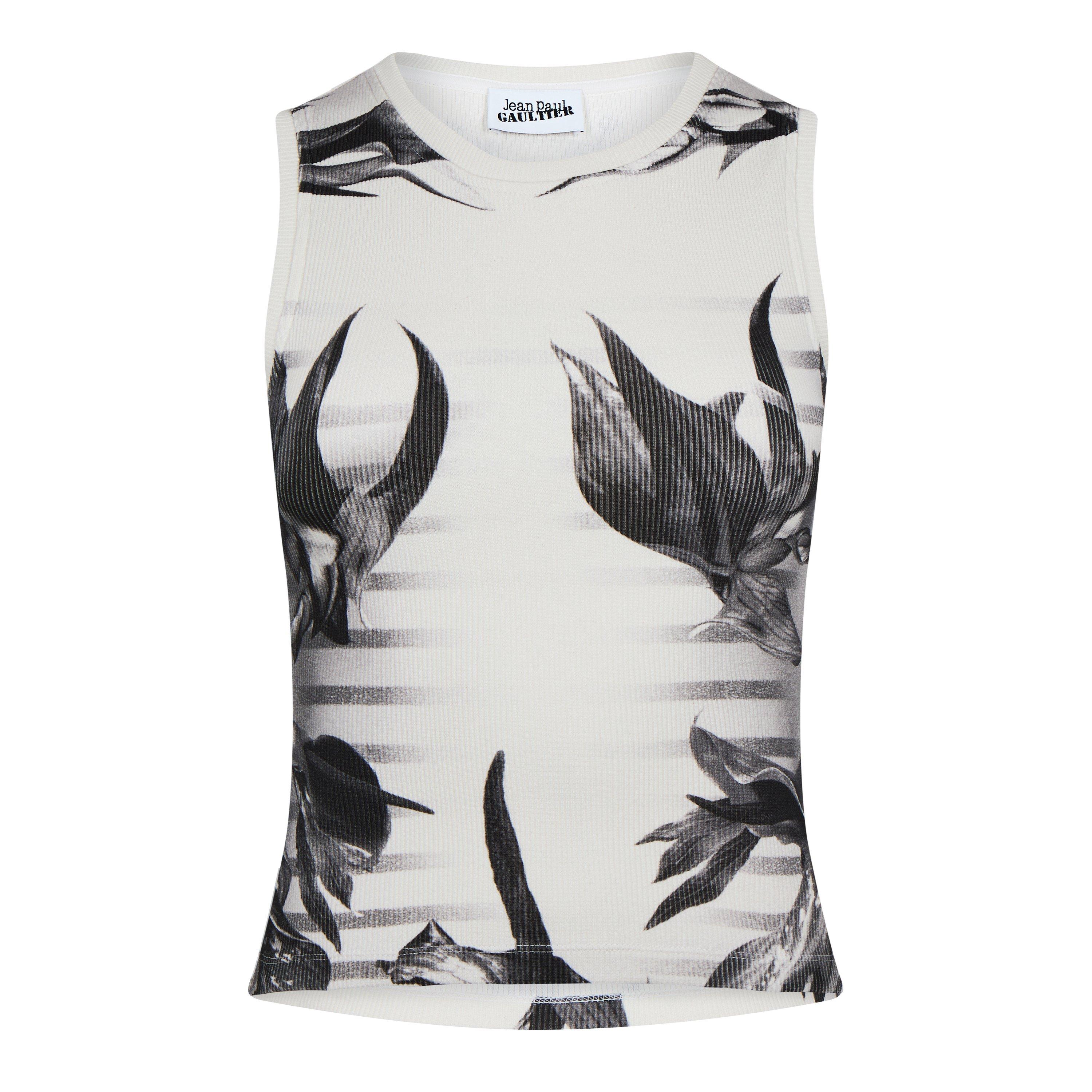 White - Jean Paul Gaultier - Tank Top - 5