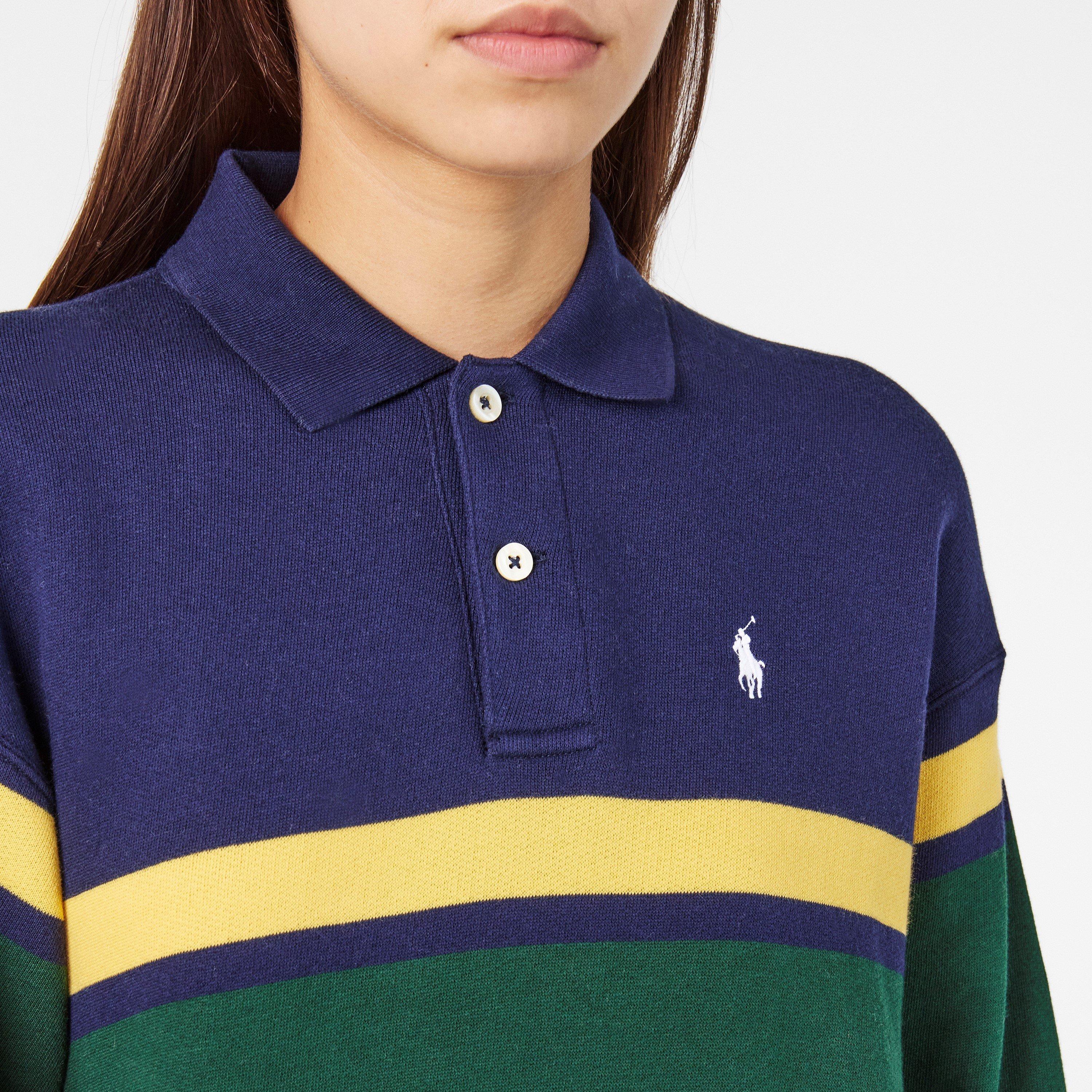 NAVY MULTI - Polo Ralph Lauren - Women's Polo Shirt - 5