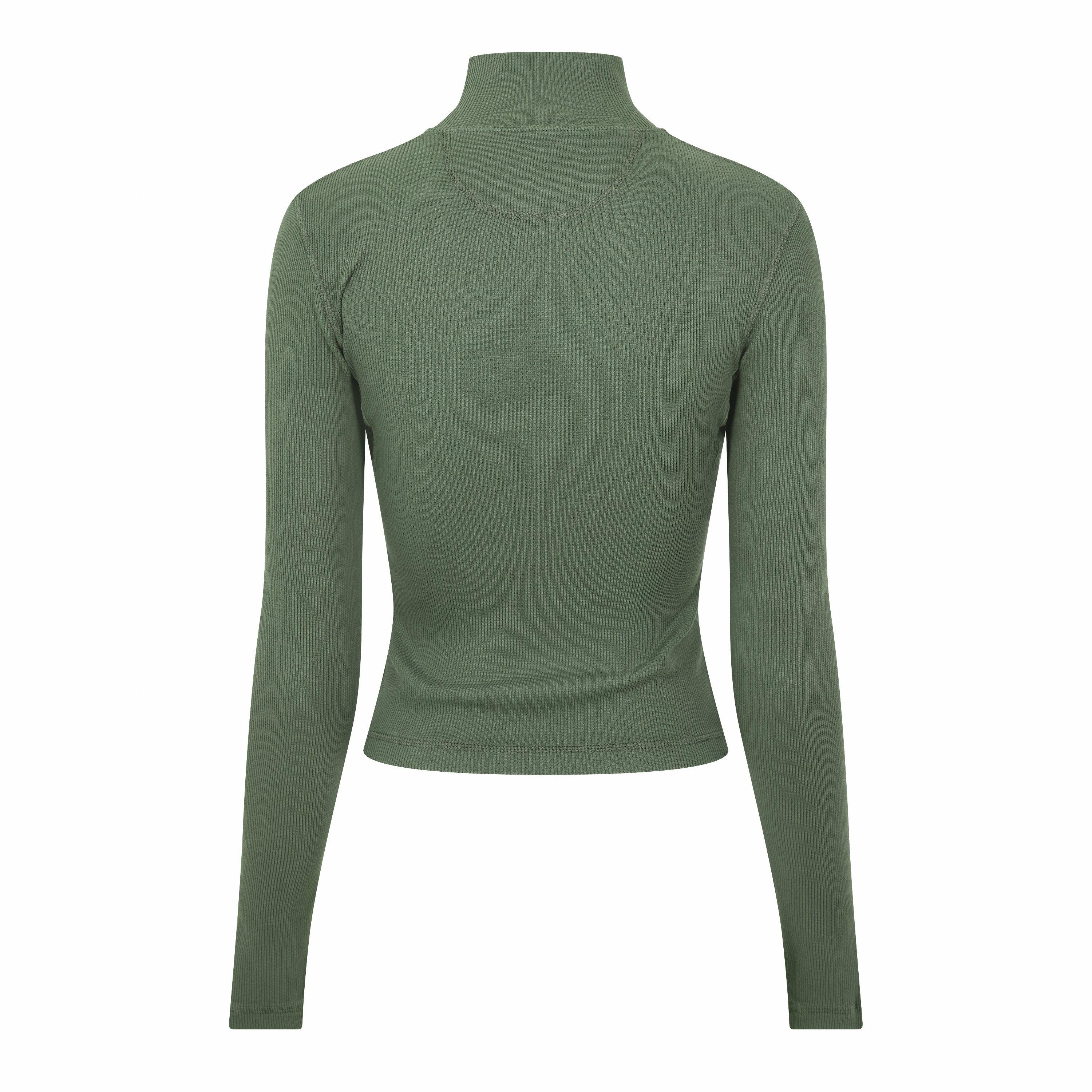 Military - Gucci - Rib Long Sleeve T-Shirt - 2