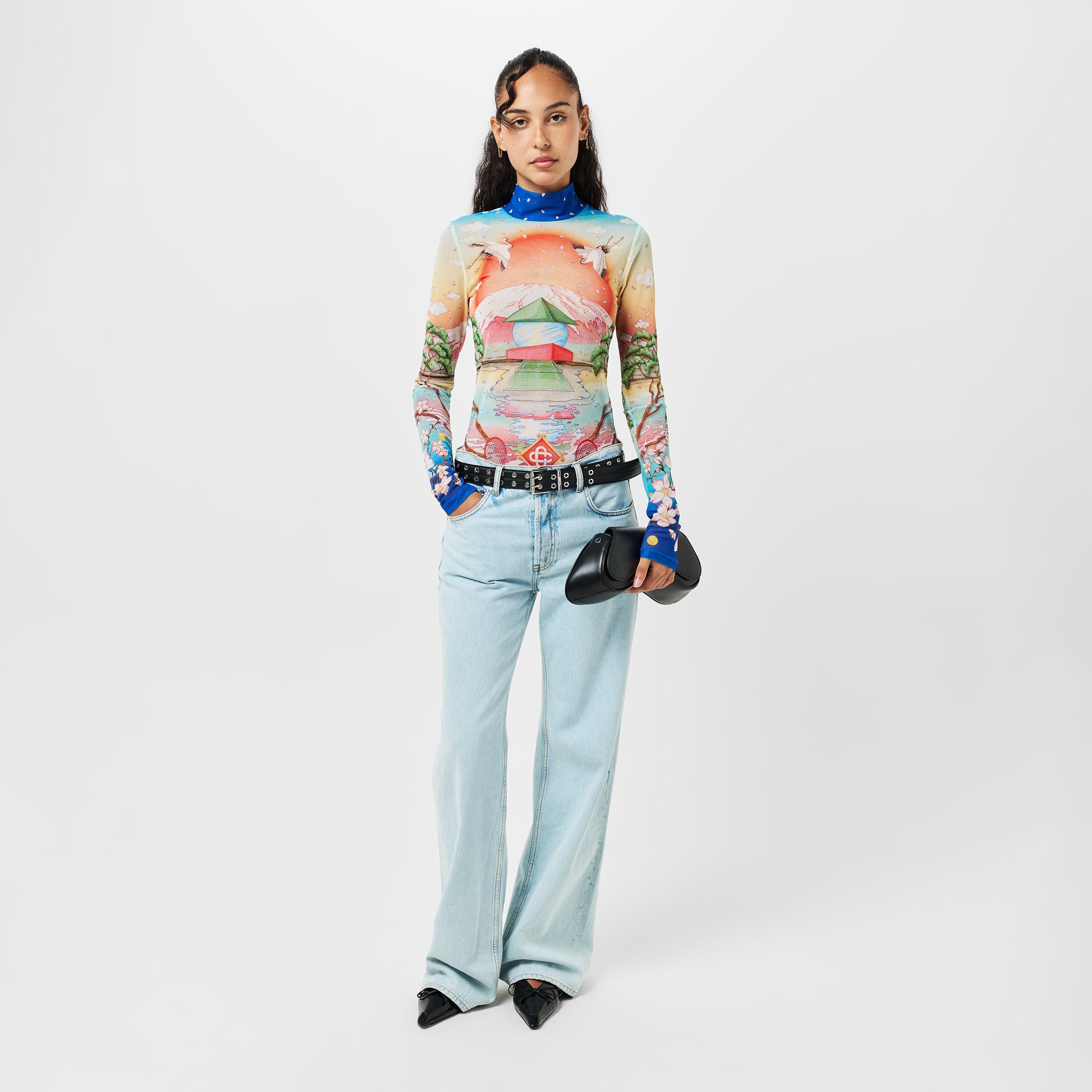 Multi - Casablanca - Women's Casa Long-Sleeve T-Shirt - 6