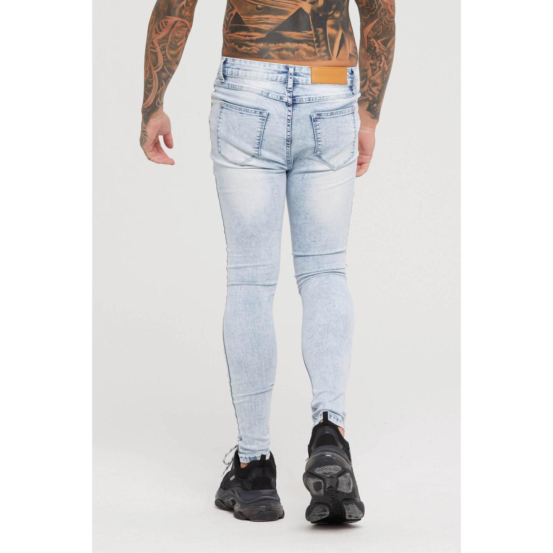 Blau - Good For Nothing - Skinny Jeans Acid Blue - 2