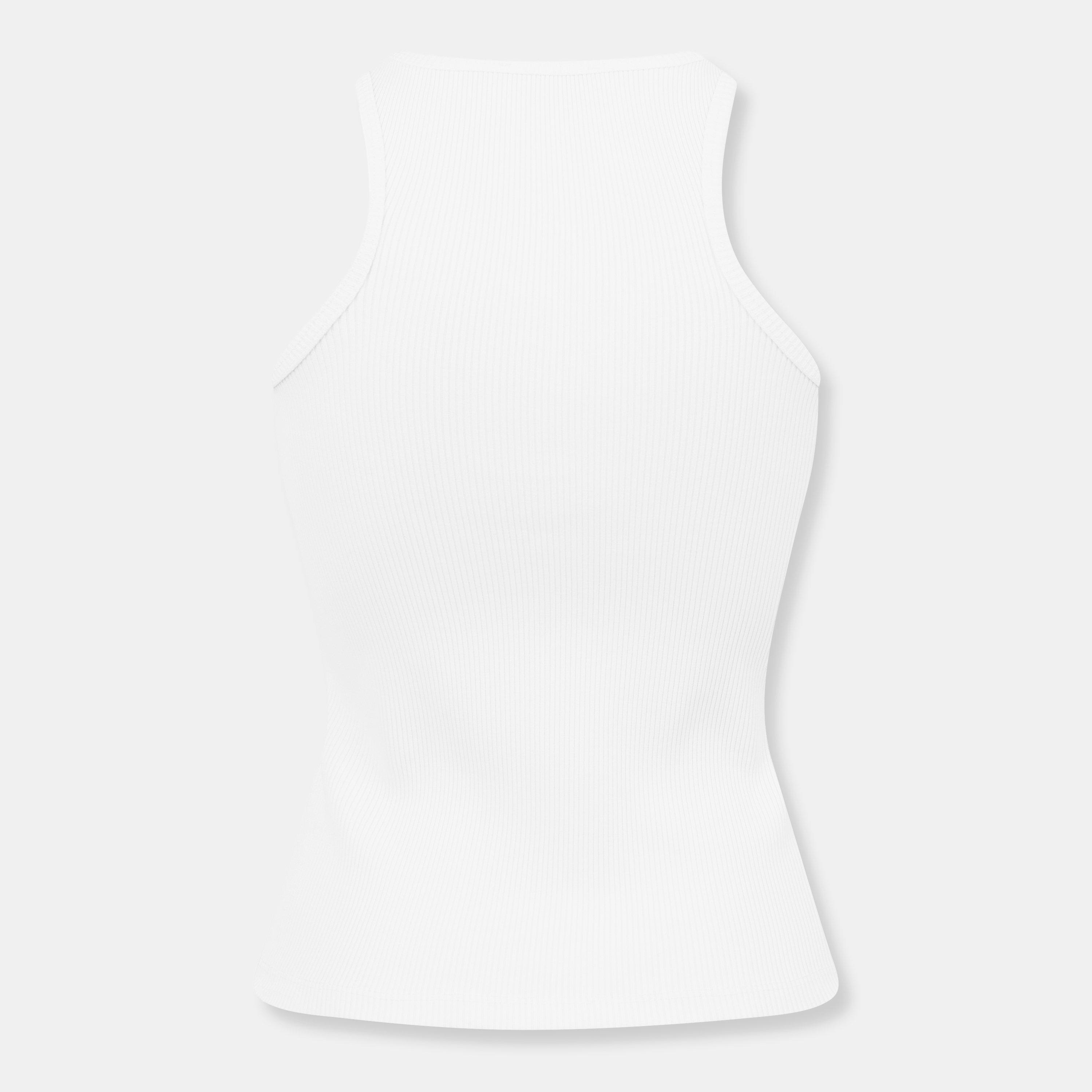 White - 4th and Reckless - Women's Sleeveless Tank Vest - 2
