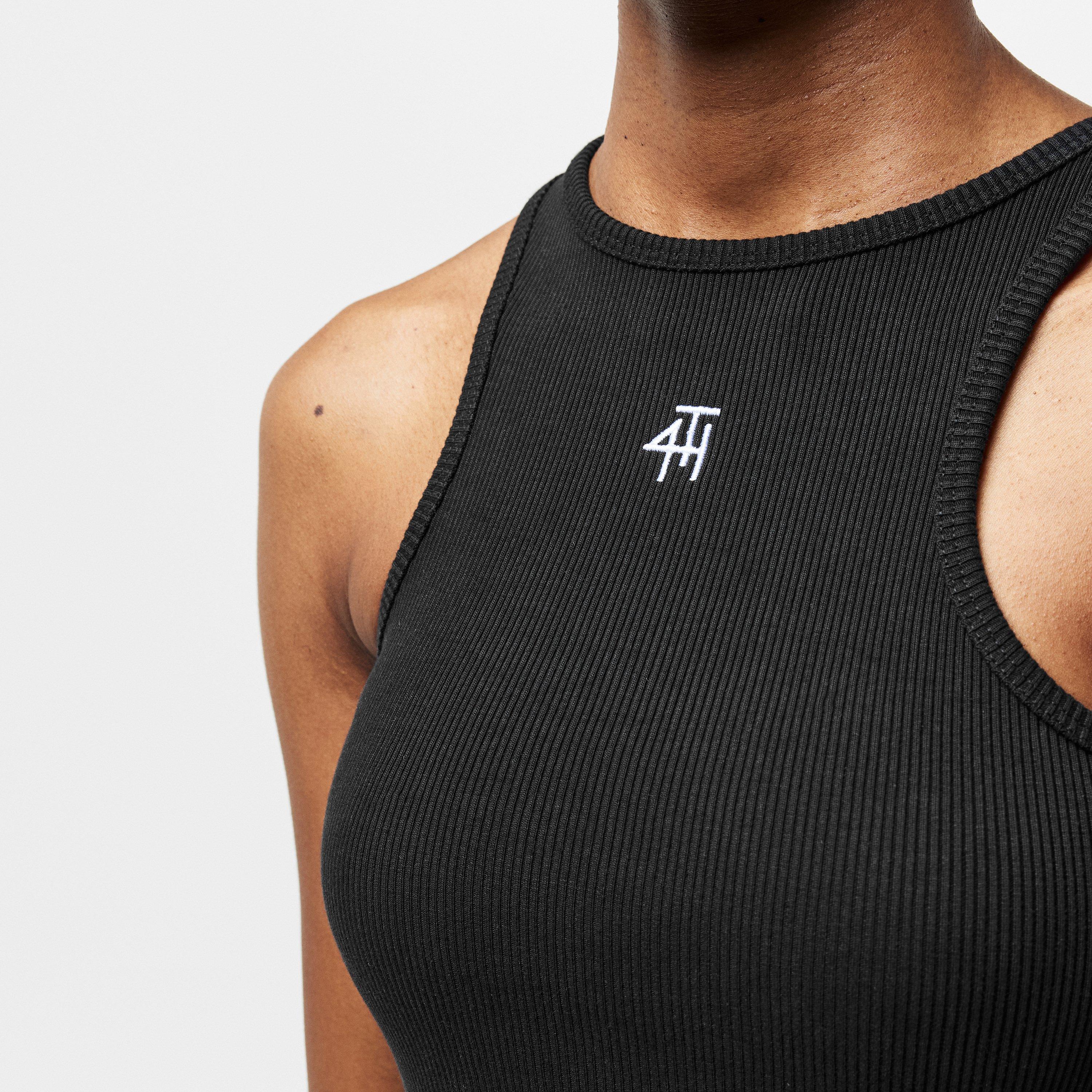 Black - 4th and Reckless - Women's Sleeveless Tank Vest - 5