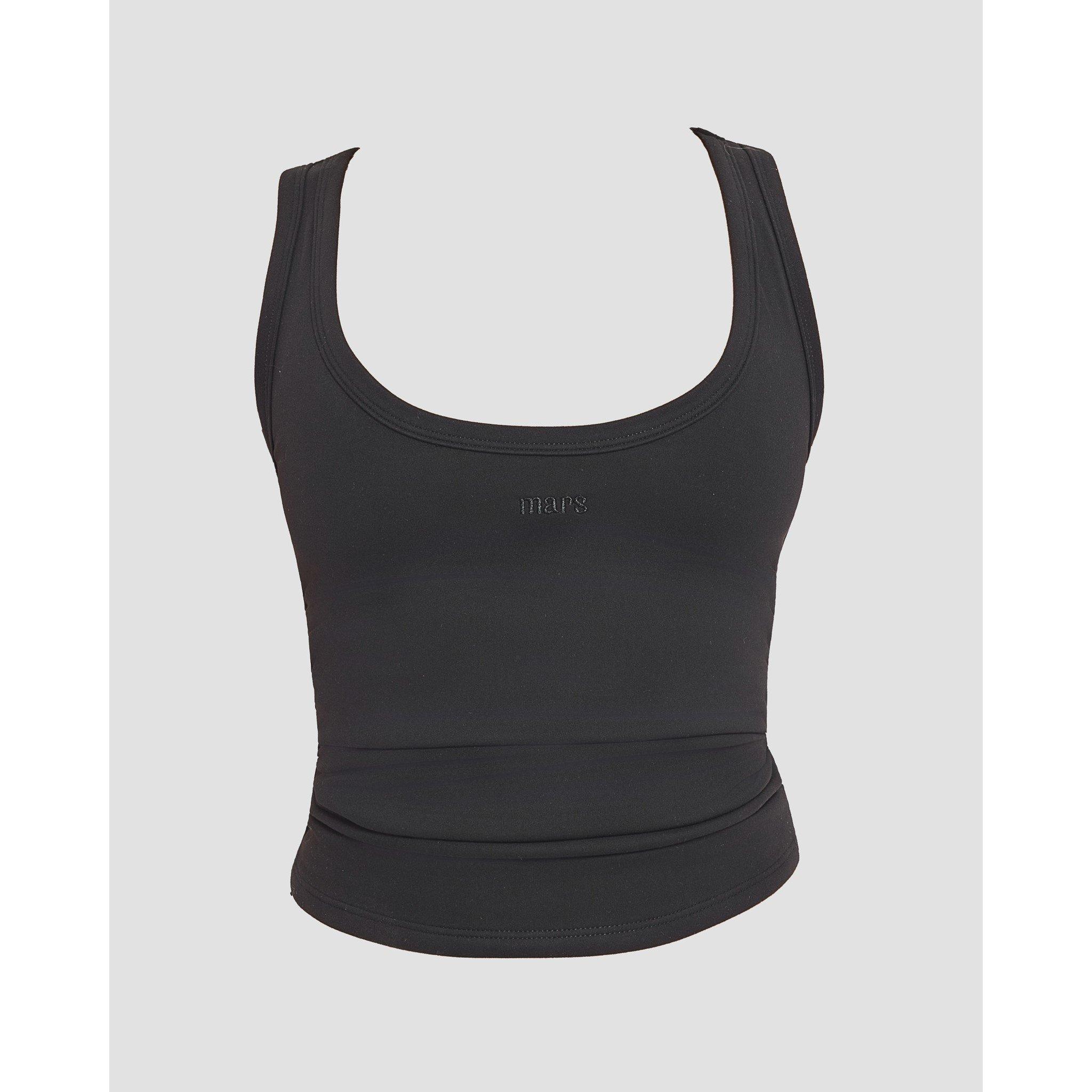 Black - Mars The Label - Womens Sculpt Vest - 5