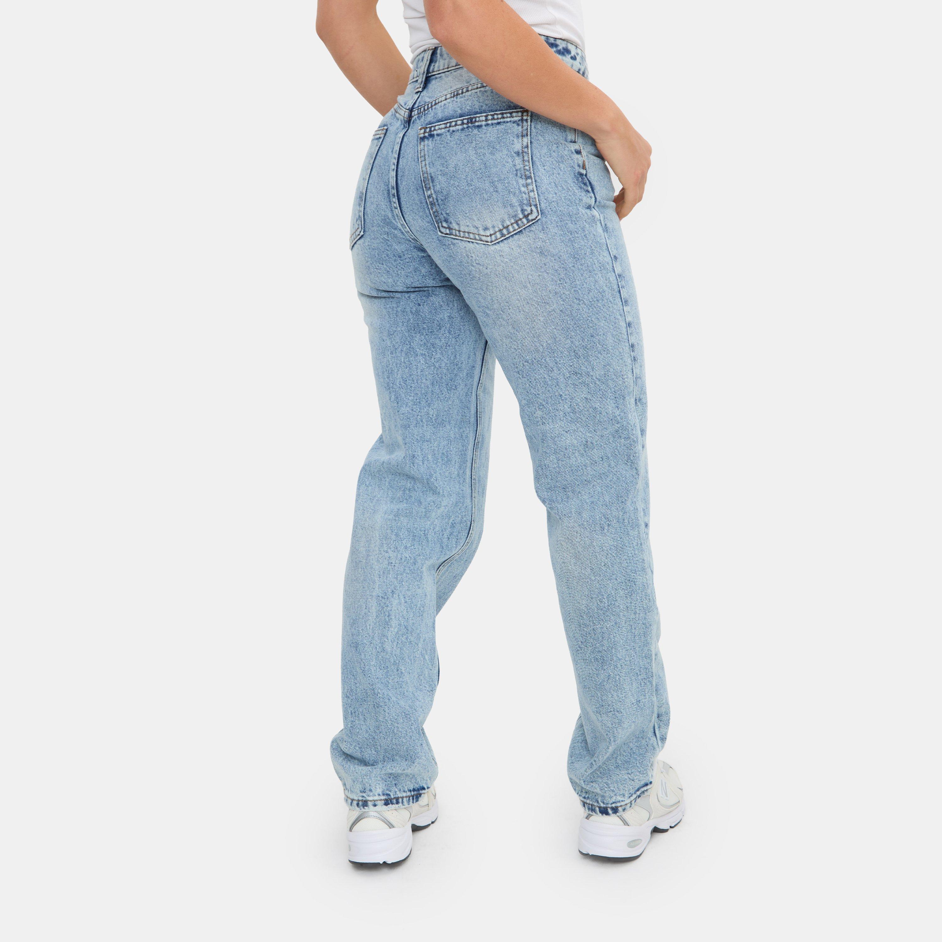 Light Wash - I Saw It First - Straight Jeans - 3