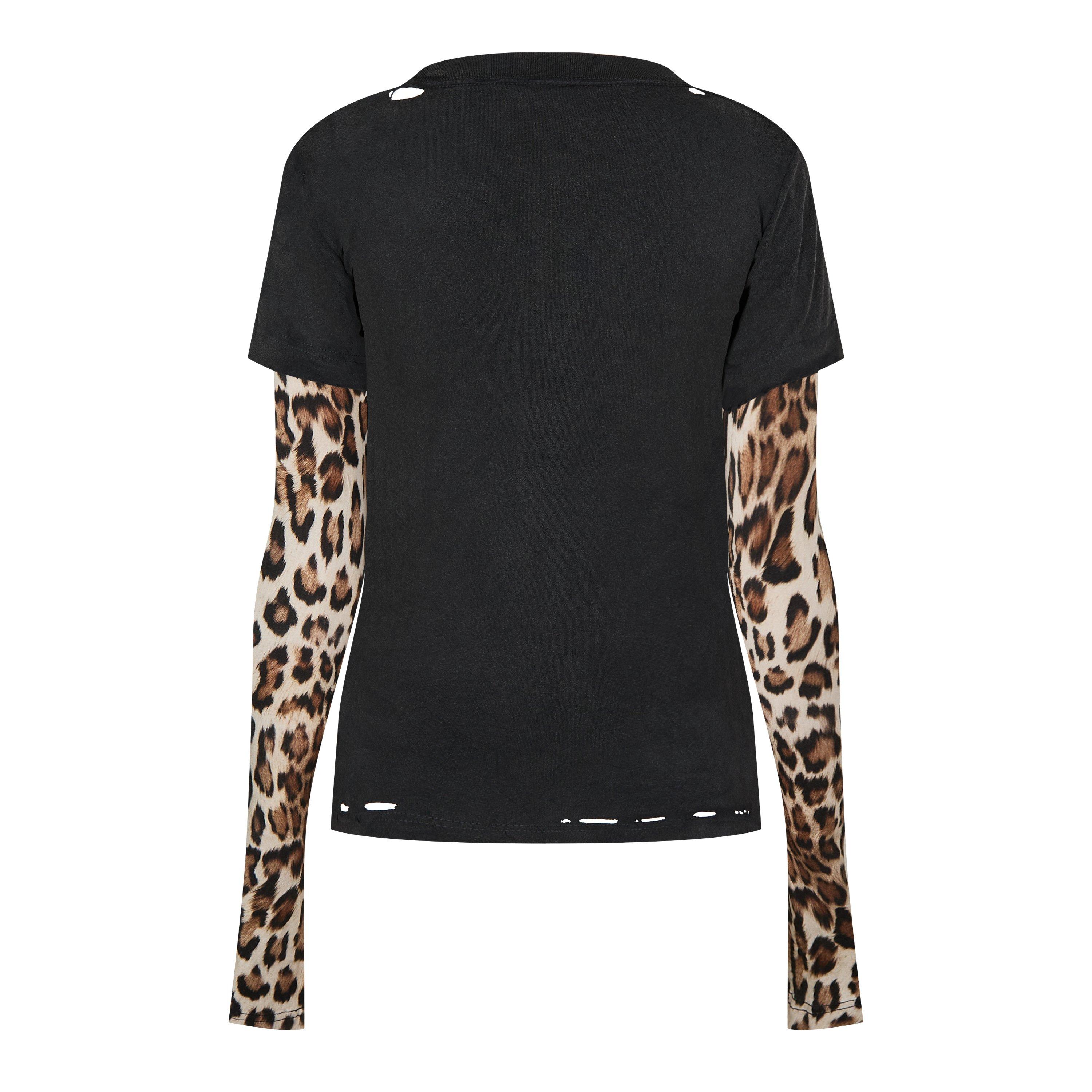 Washed Black - Balenciaga - Planet Earth Long Sleeve Top - 2