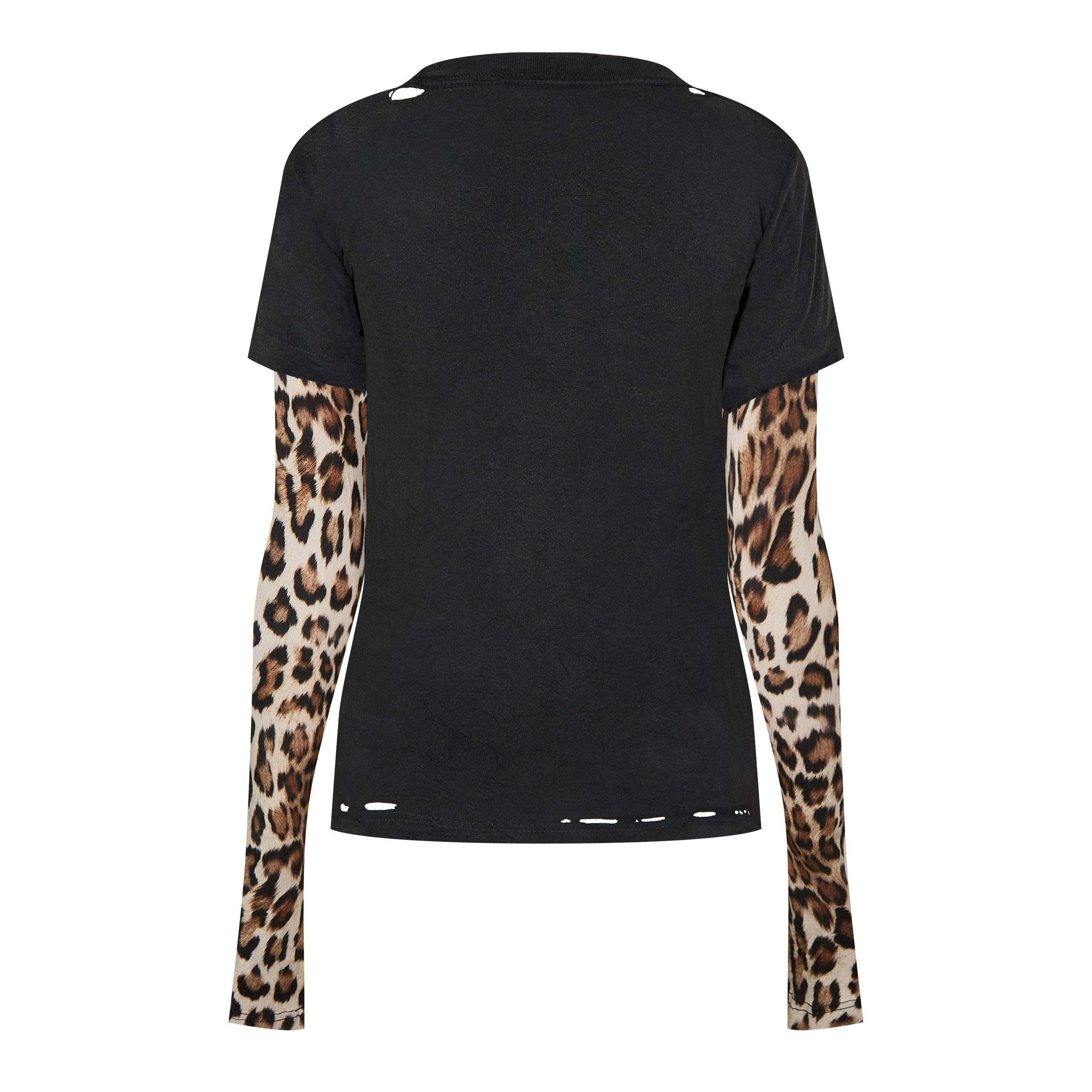 Washed Black - Balenciaga - Planet Earth Long Sleeve Top - 6