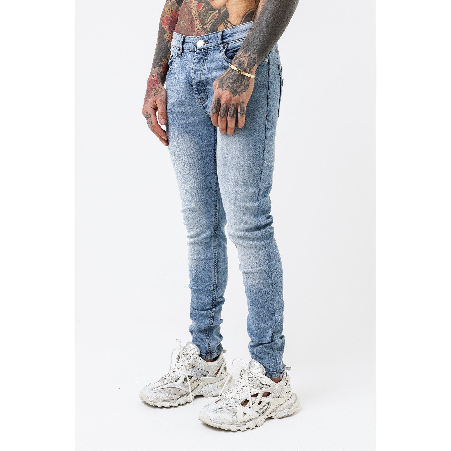 Plava - Good For Nothing - Skinny Jean Faded Blue - 2