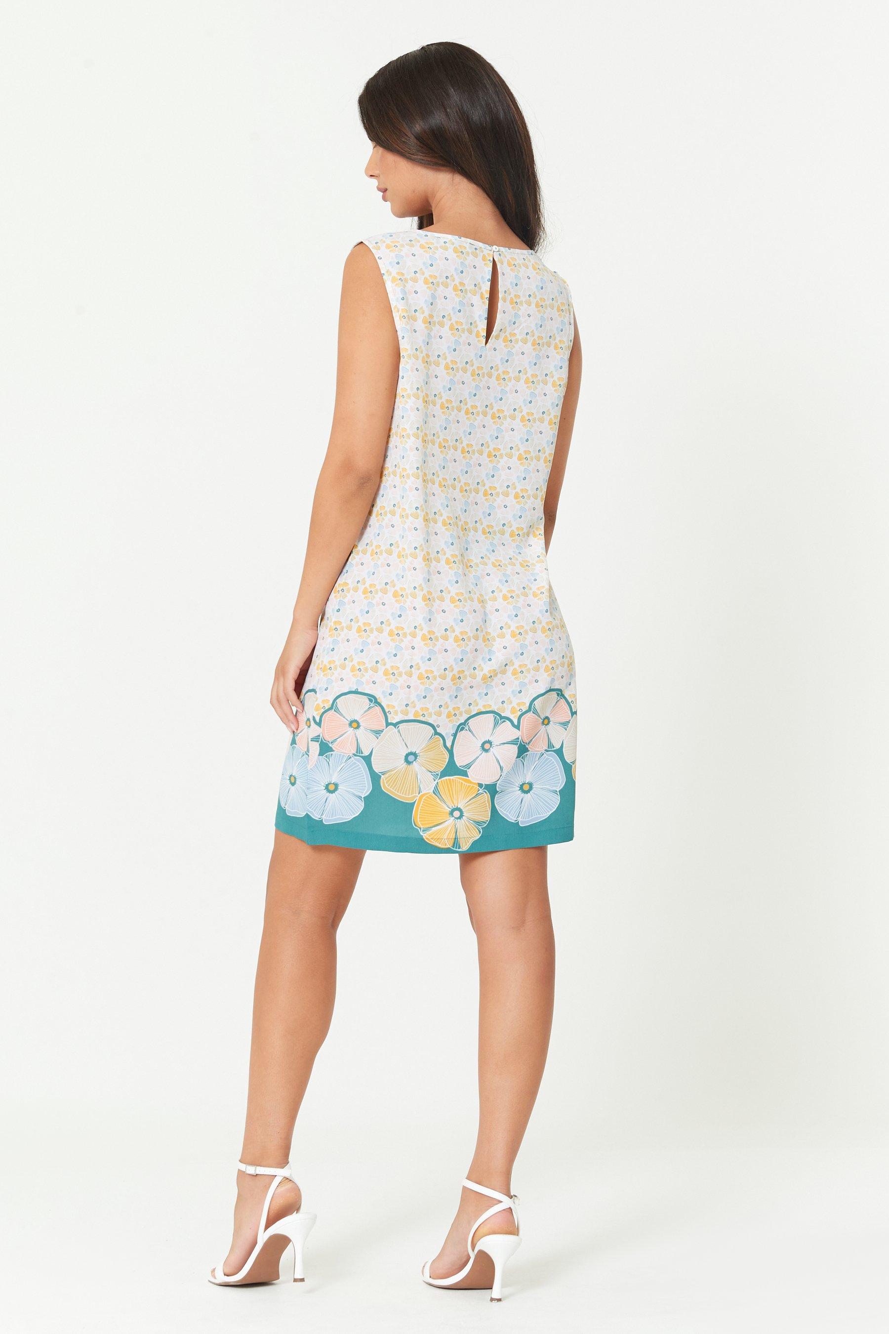 Zelena - Be You - Sleeveless Floral Shift Dress - 2