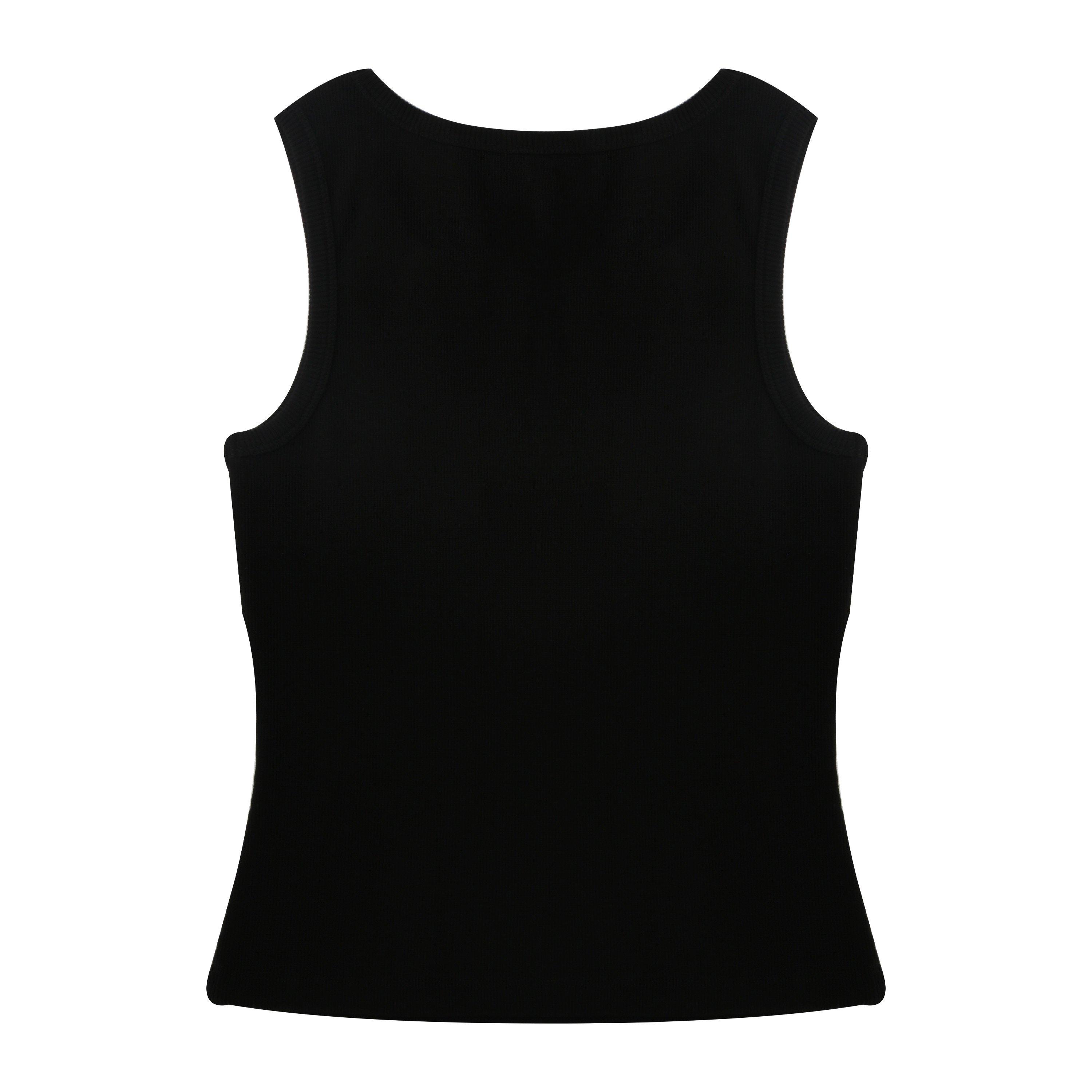 Preto - Biba - Women's Logo Racerback Vest - 2