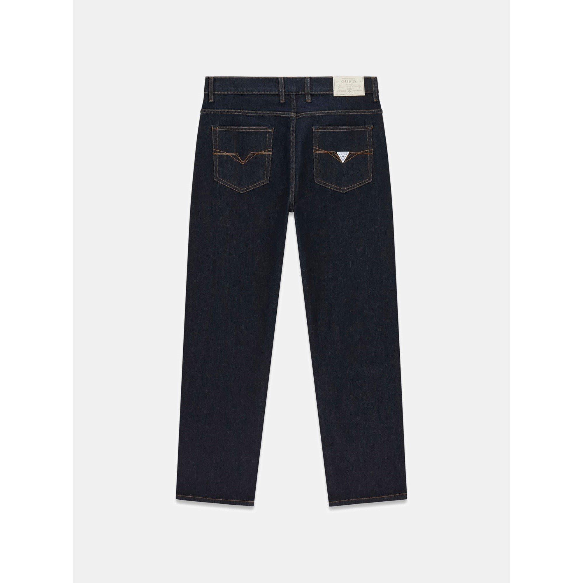 True Rinse Blue - Guess - Men's Damon SFit Straight Leg Jeans - 4