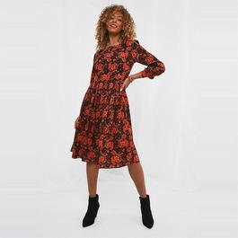 Joe Browns Ladies Floral Print Midi Dress