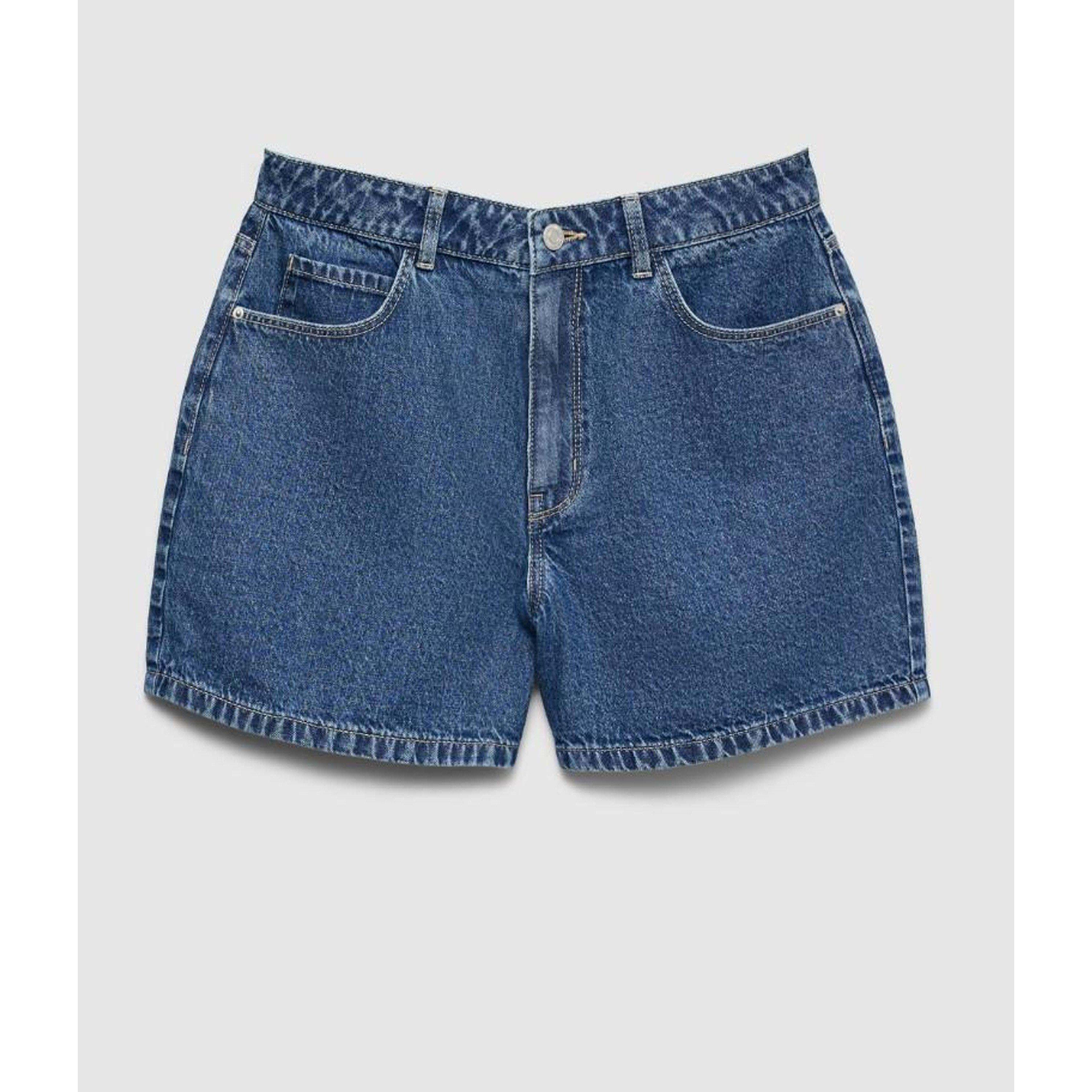 Mittelblau - Vero Moda - Women's Denim Shorts - 1