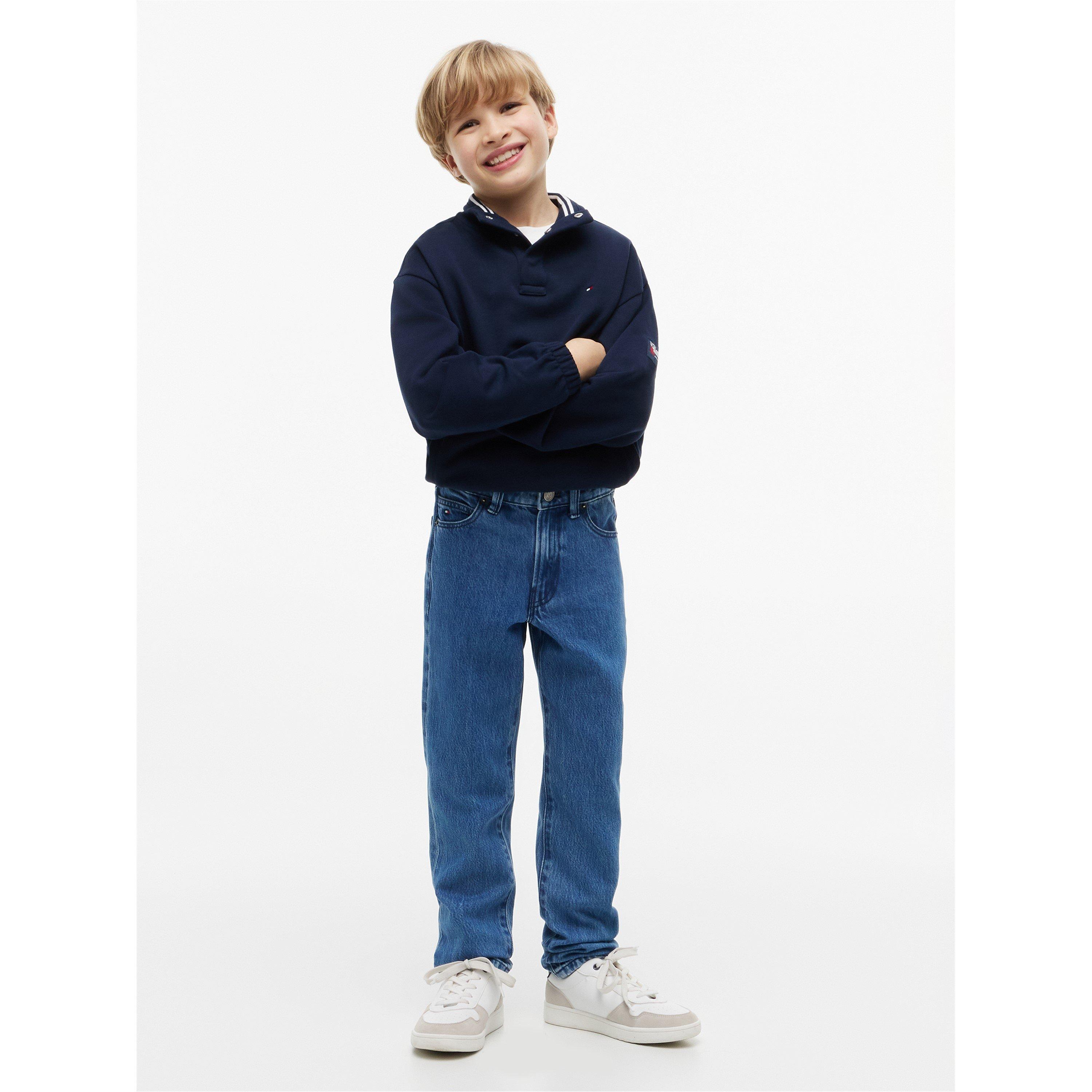Trapke 1A4 - Tommy Hilfiger - Kids' Straight Leg Jeans - 4