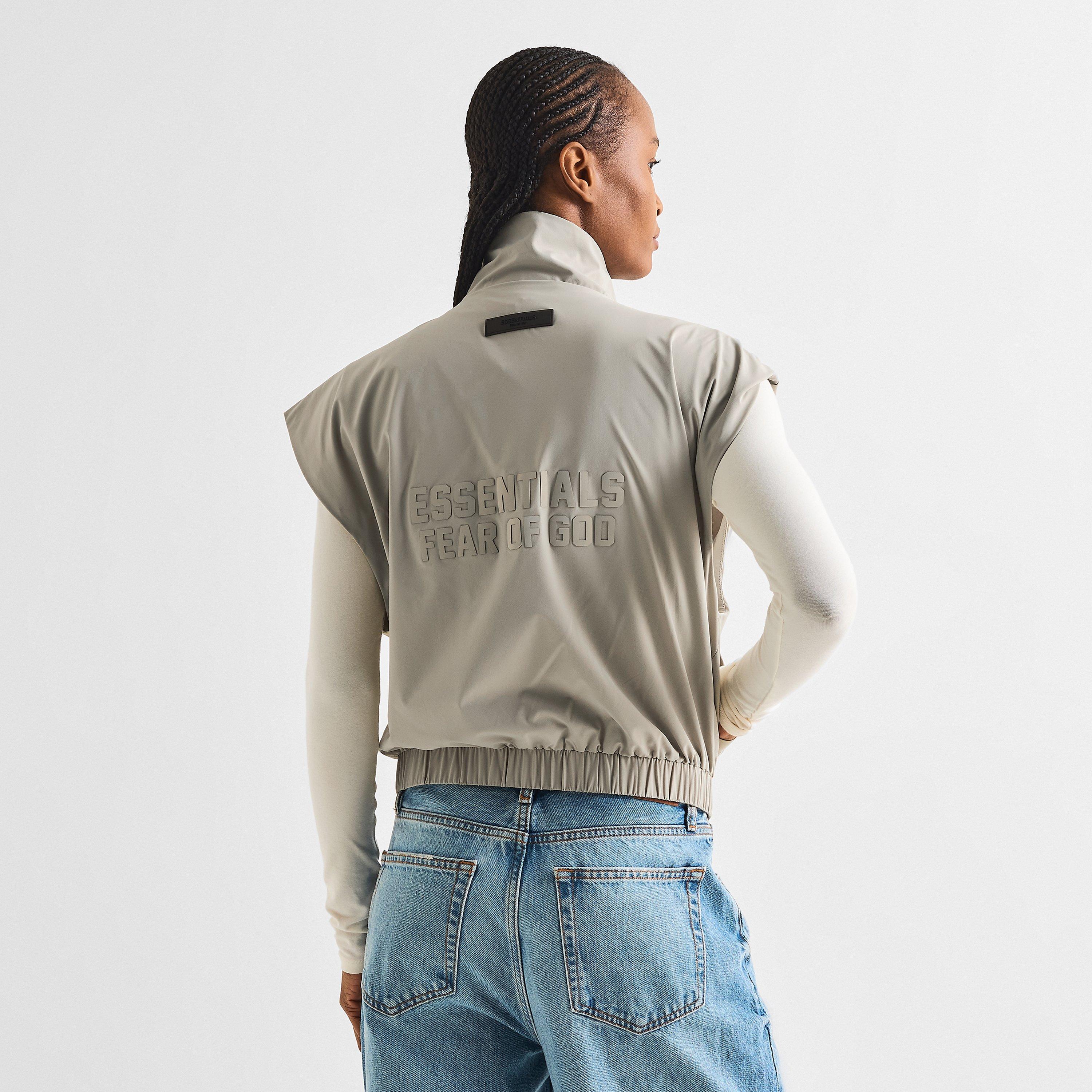 Seal - Fear Of God Essentials - Women's Strappy Crop Top - 4