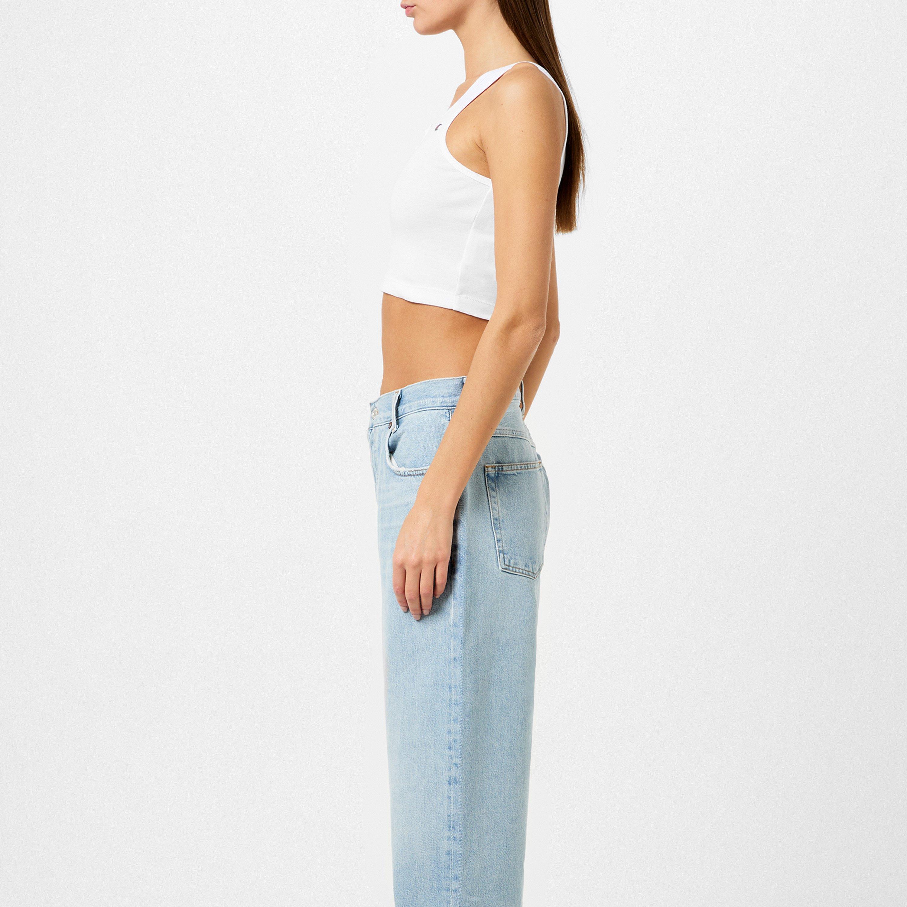 White - Champion - Ac Crop T Ld99 - 2