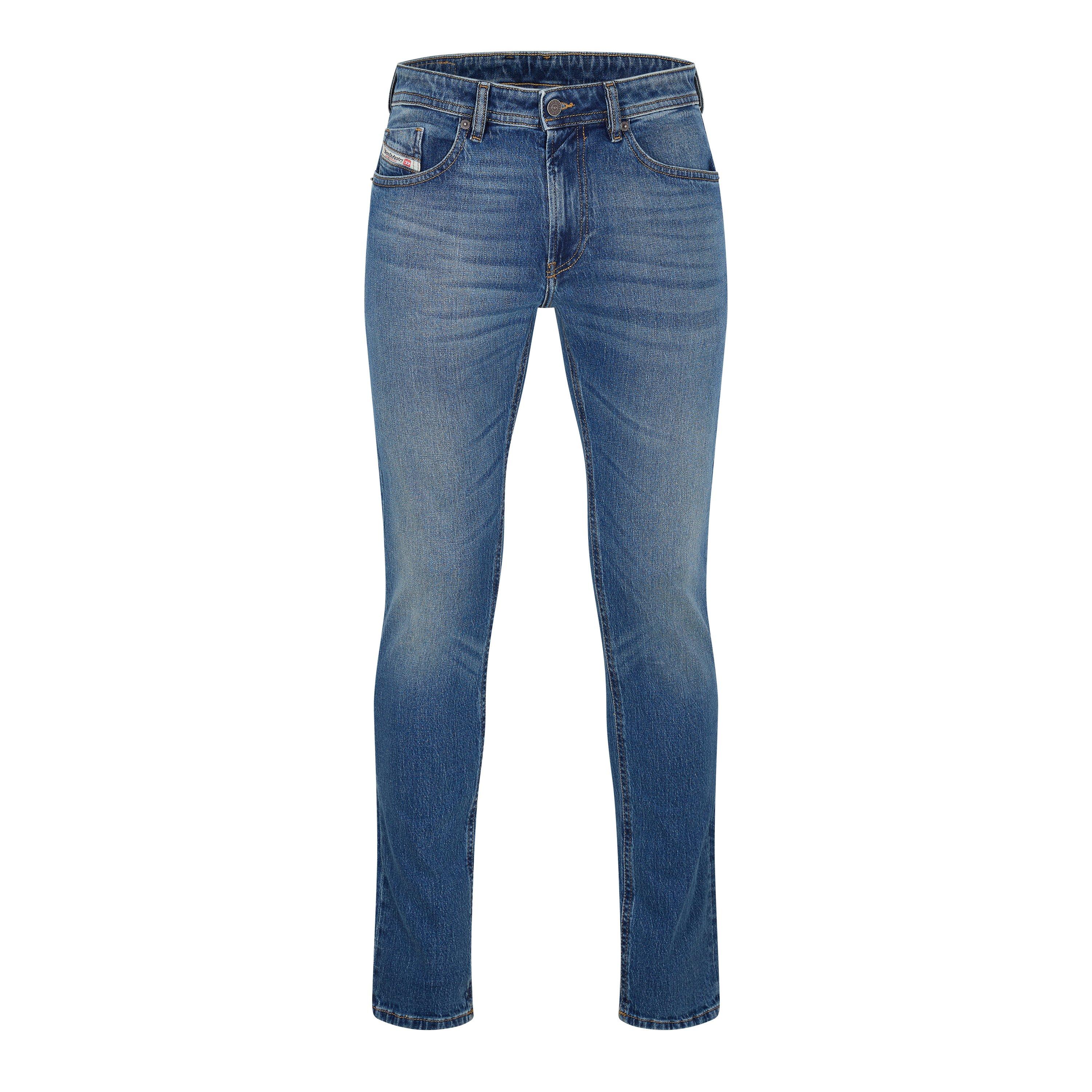 Blue Denim - Diesel - Men's Straight Leg Jeans - 1