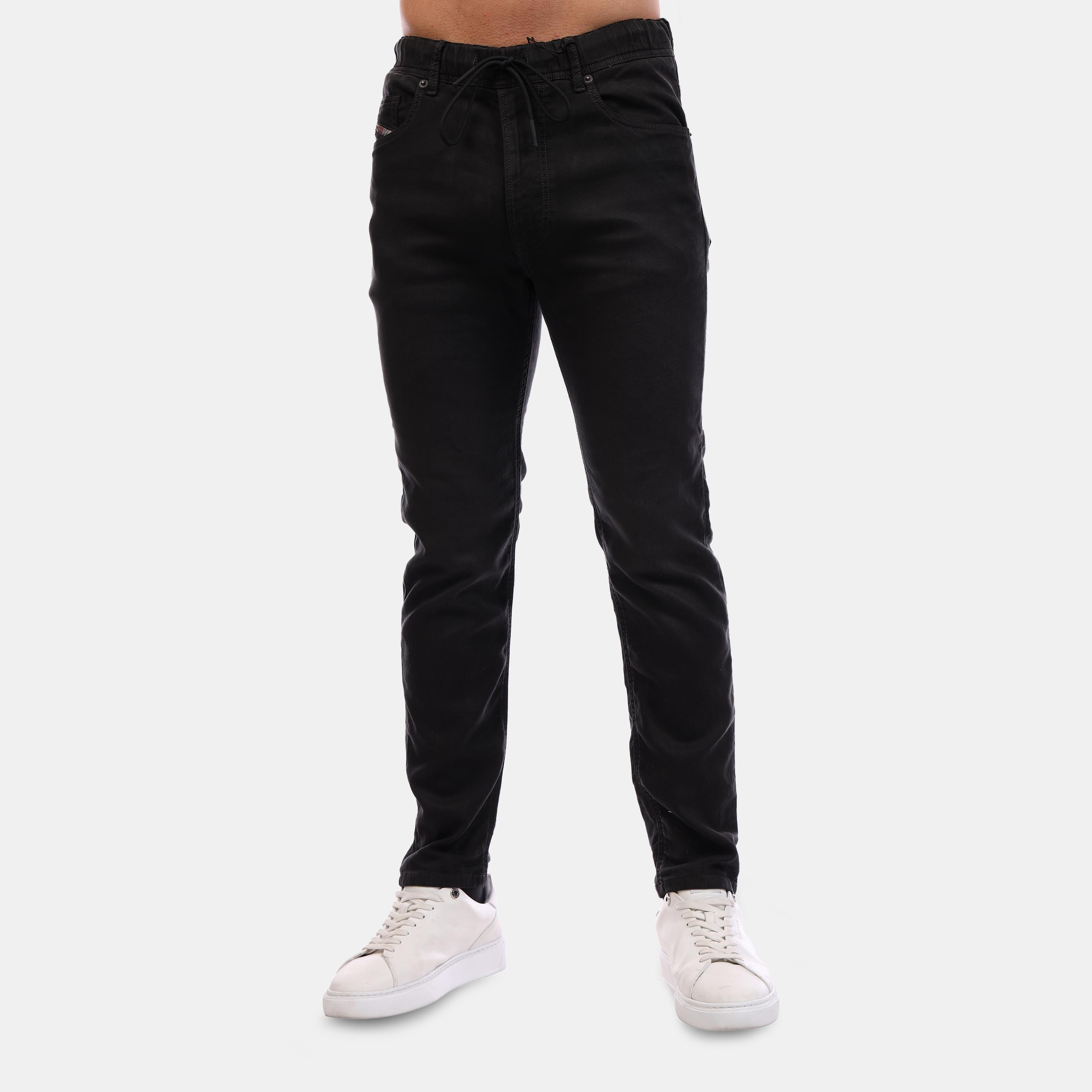 Black - Diesel - Men's Nart Straight Leg Jeans - 3