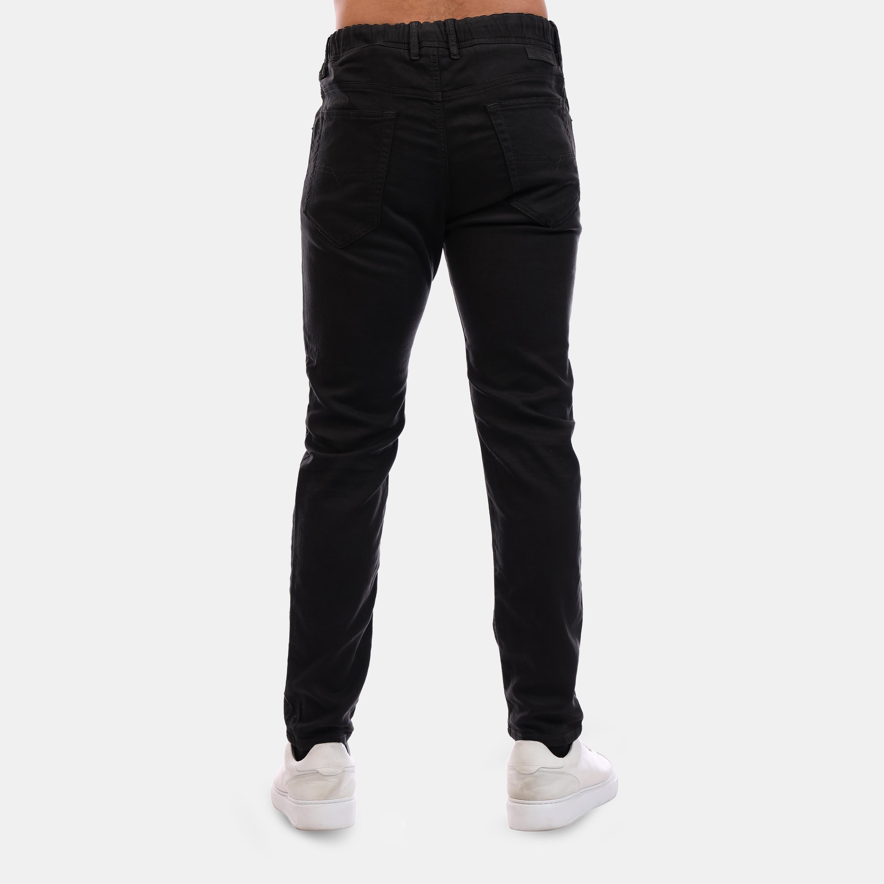 Black - Diesel - Men's Nart Straight Leg Jeans - 4