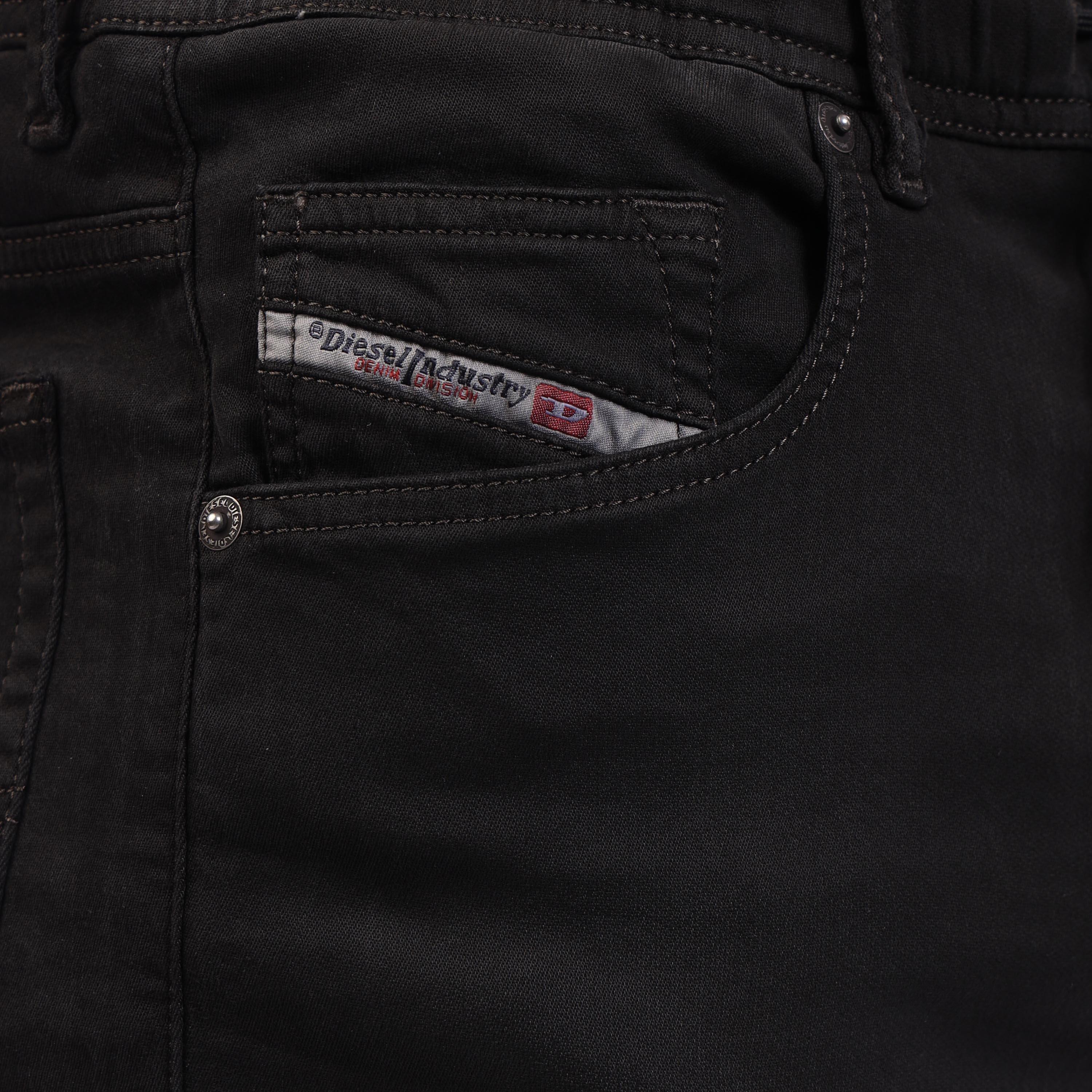 Black - Diesel - Men's Nart Straight Leg Jeans - 5