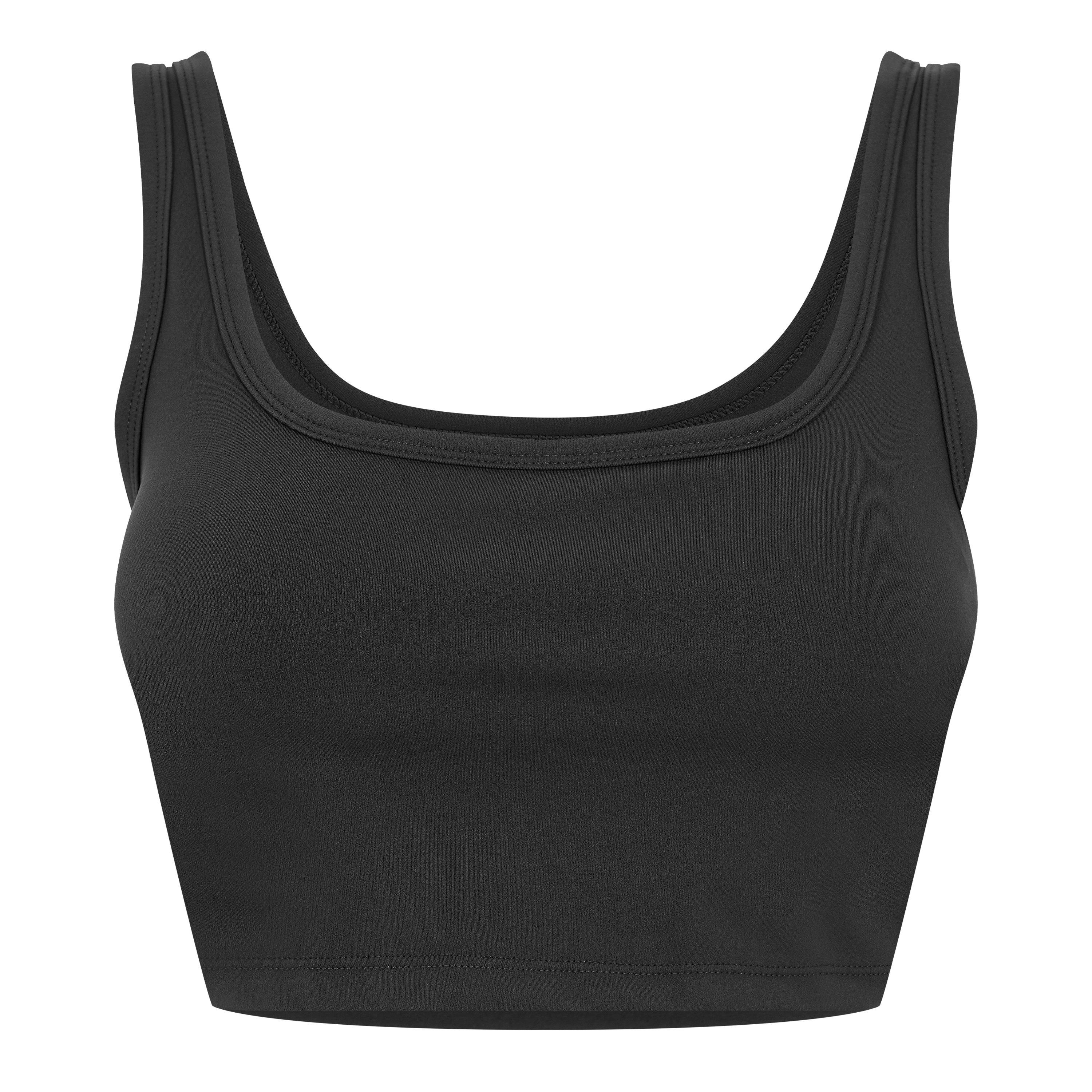 Black - The Couture Club - Womens Sculpting Stretch Emblem Bra - 1