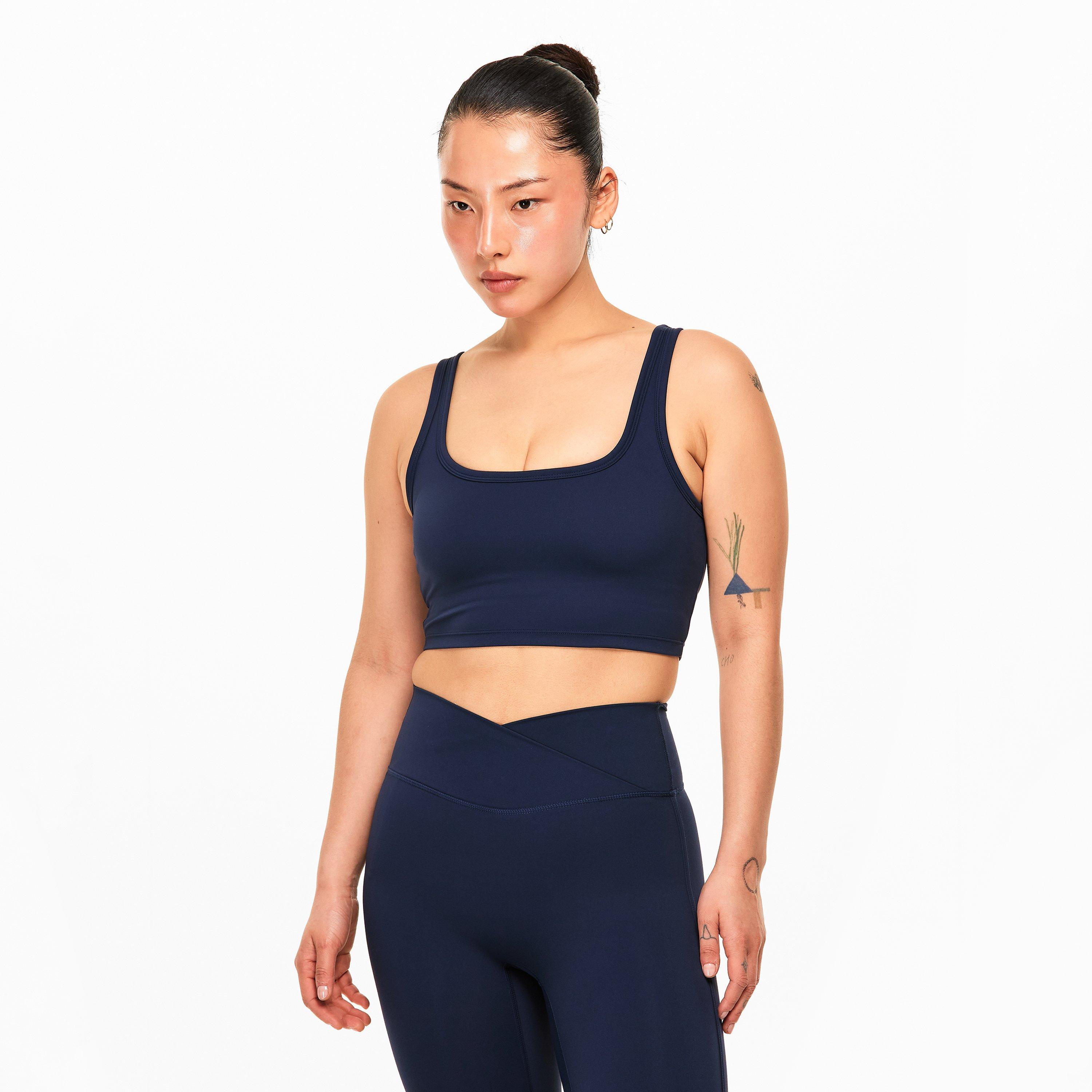 Darknavy - The Couture Club - Womens Sculpting Stretch Emblem Bra - 3