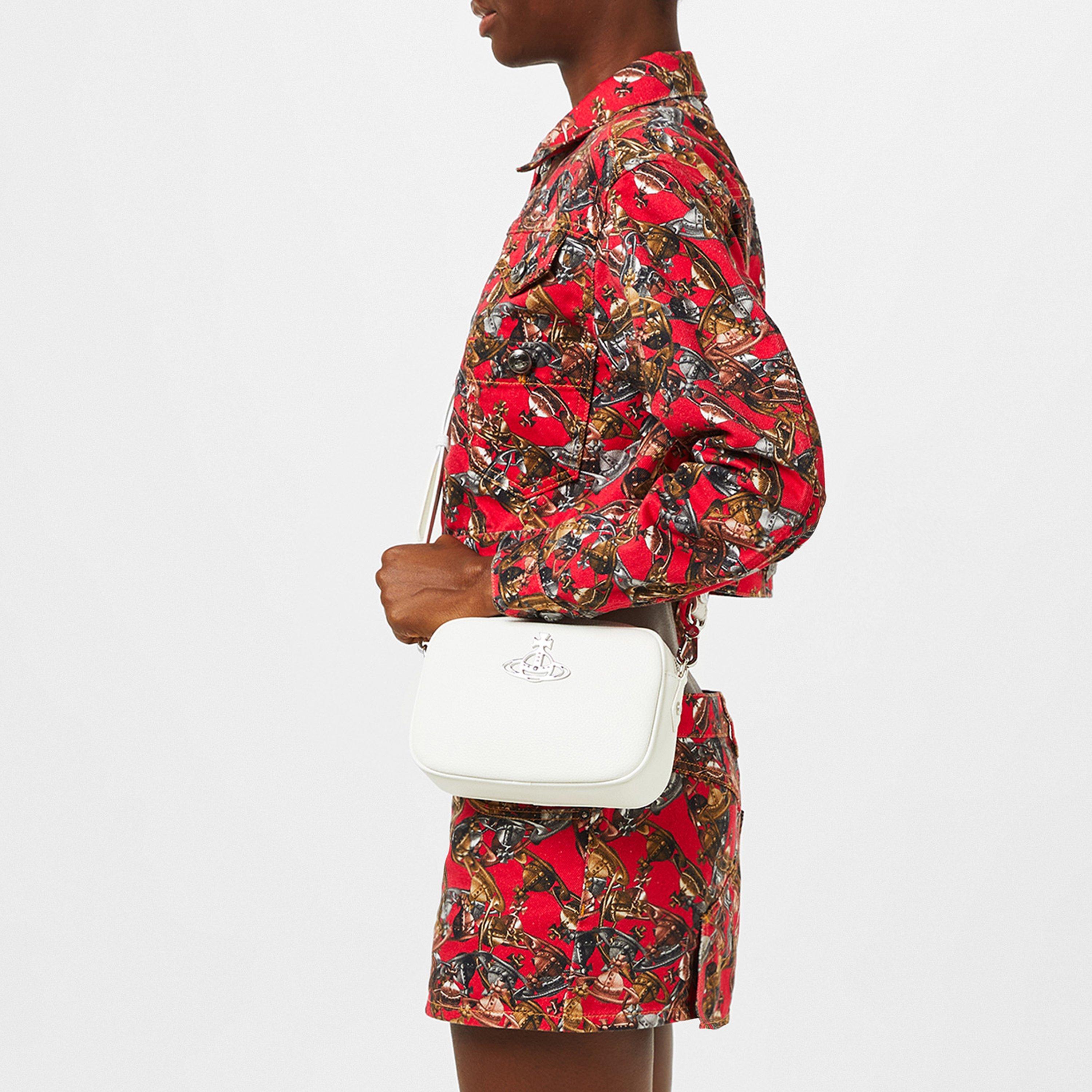 Crazy Orb - Vivienne Westwood - Women's Cropped Marlene Cotton Long Sleeve Denim Jacket - 2