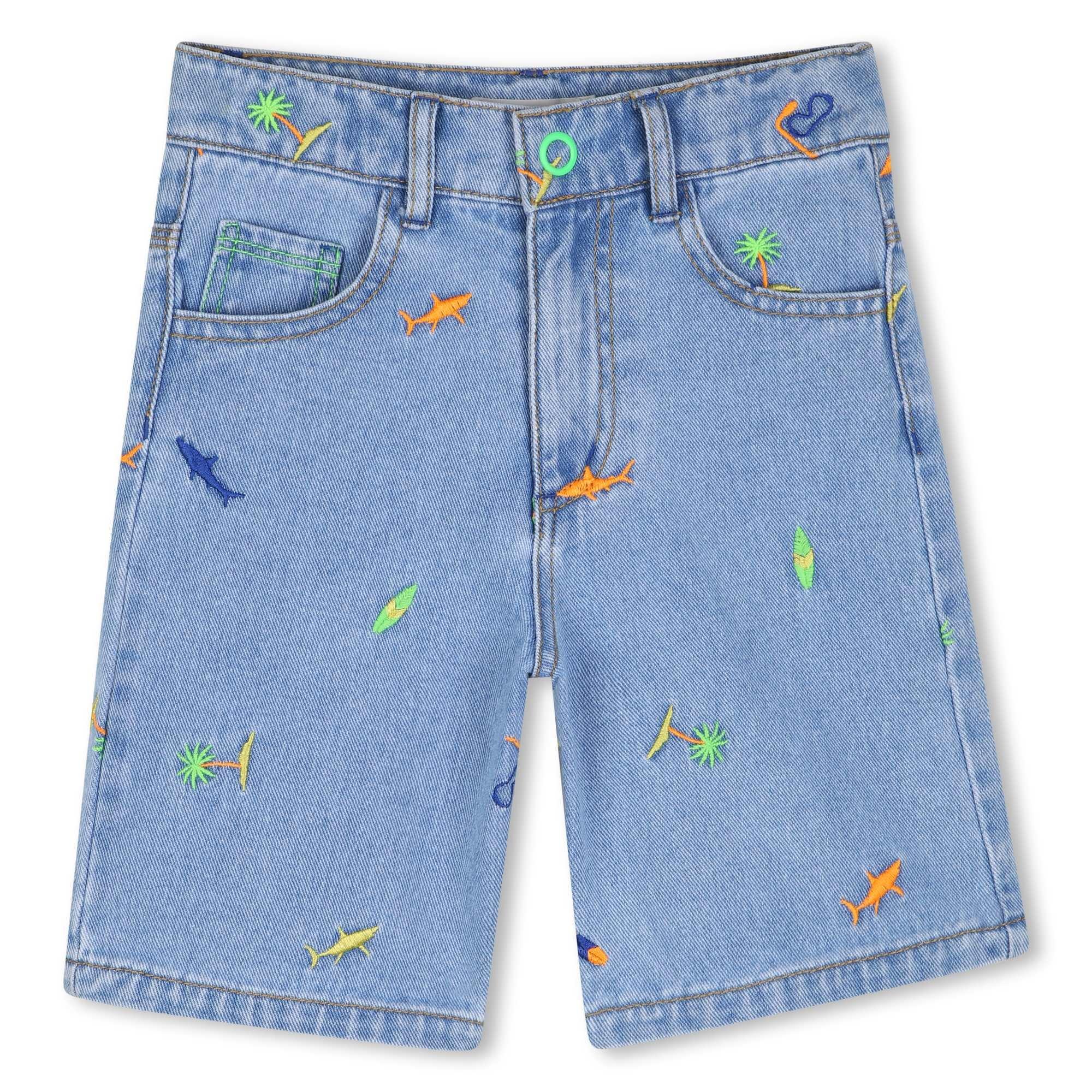 Billieblush Kids' Denim Shorts - Double Stone - Size 12Y