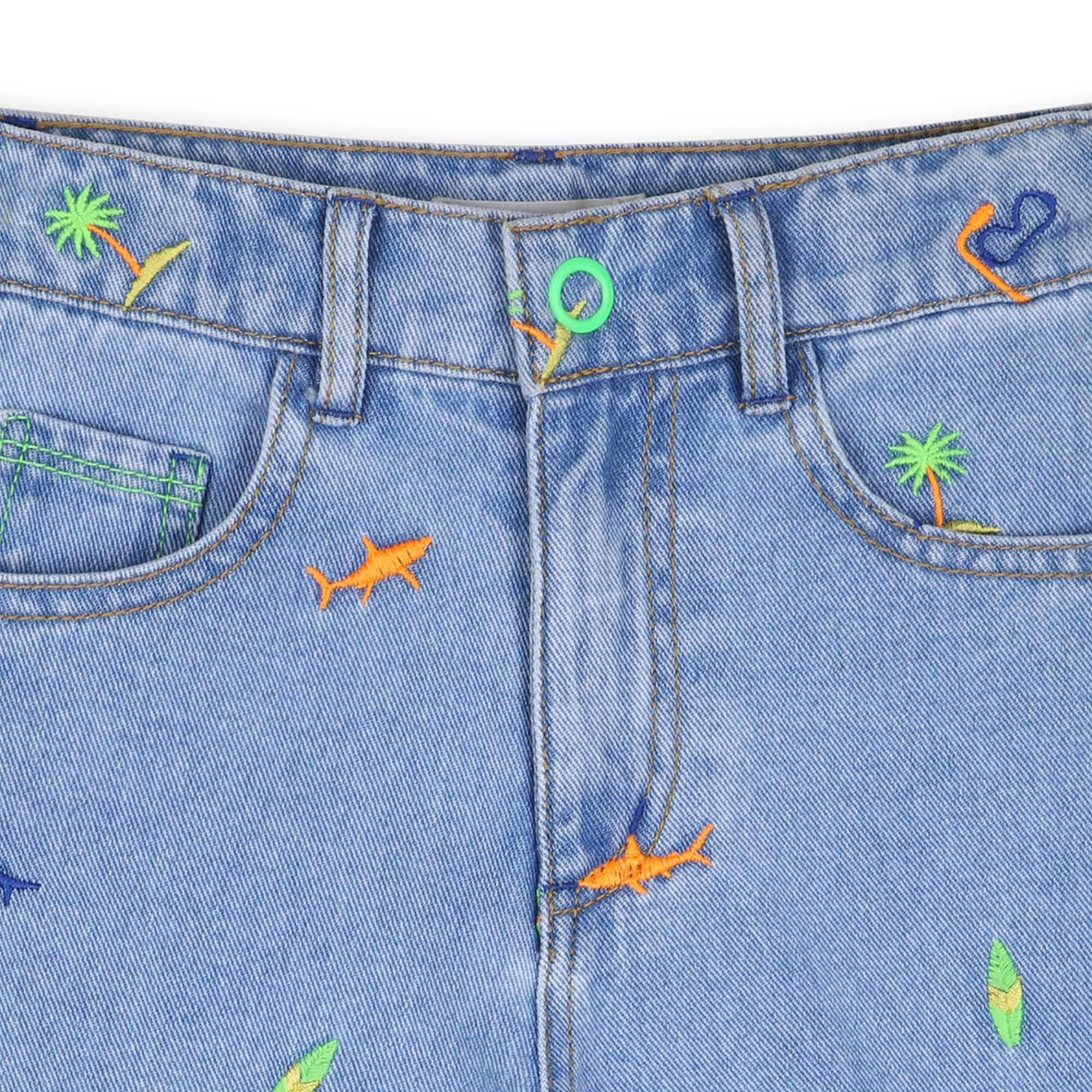 Double Stone - Billieblush - BilBlsh Denim Shorts Jn63 - 3