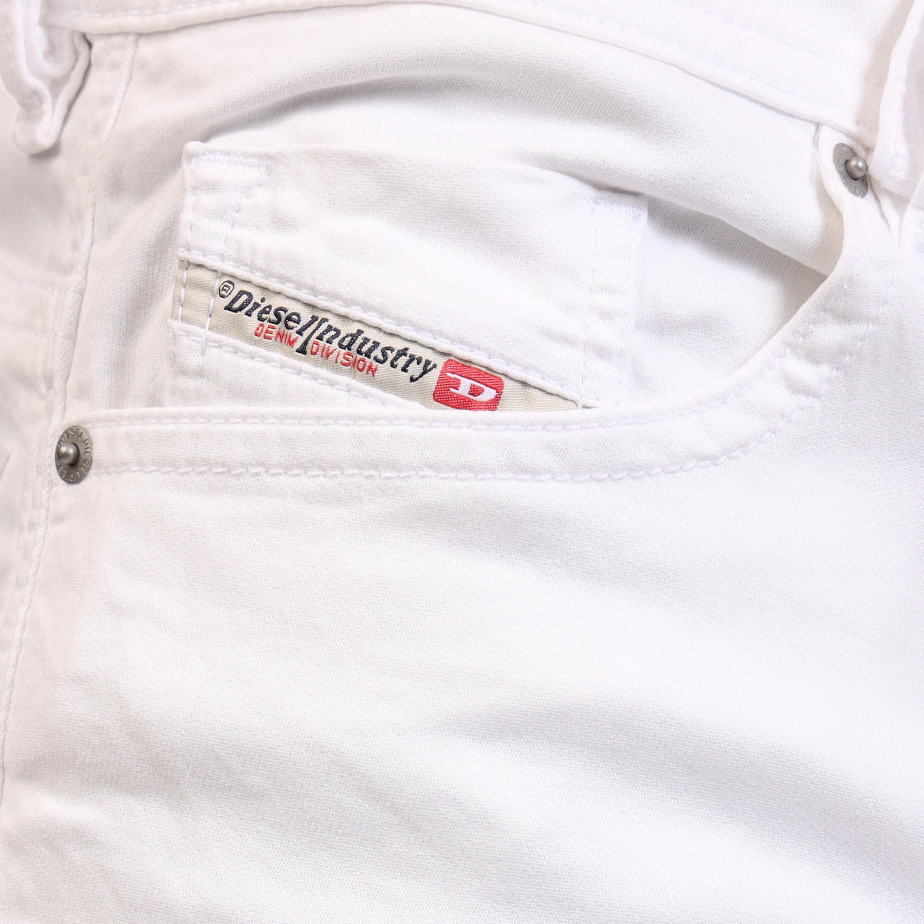 White - Diesel - Men's Straight Leg Jeans - 6