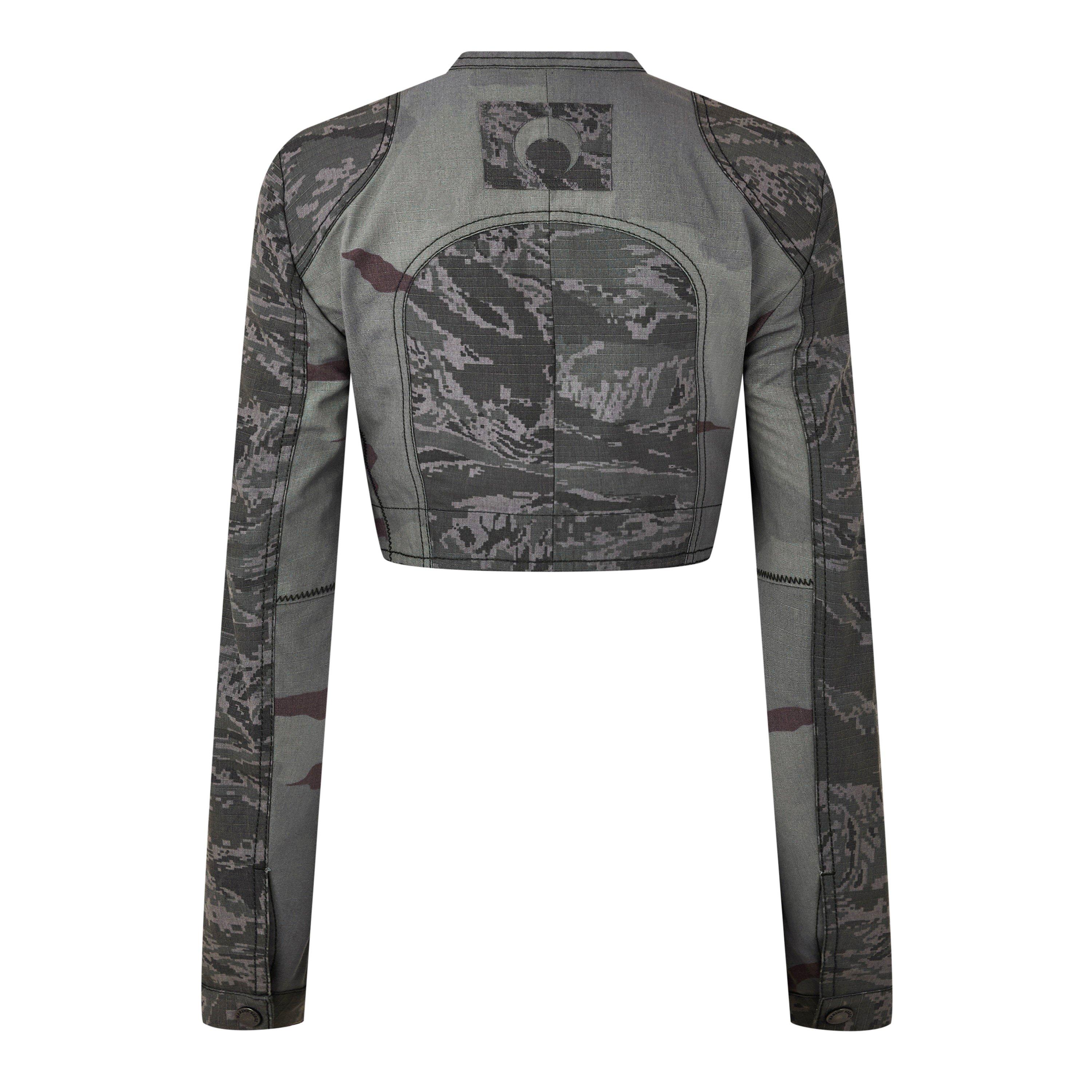 Dark Grey - Marine Serre - Regen Camo Jacket - 6