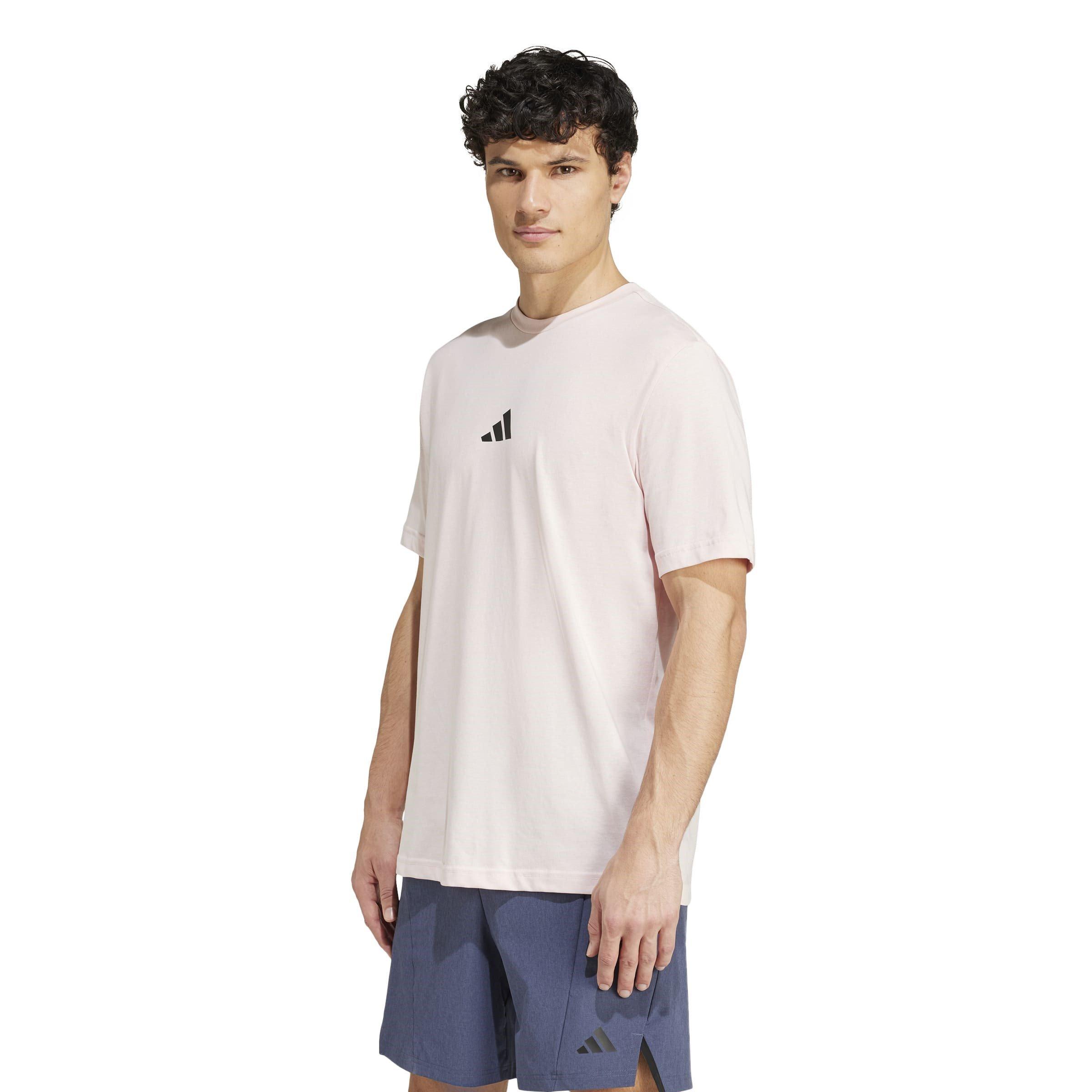 Sandy Pink - adidas - Strength Graphic T-Shirt Mens - 2