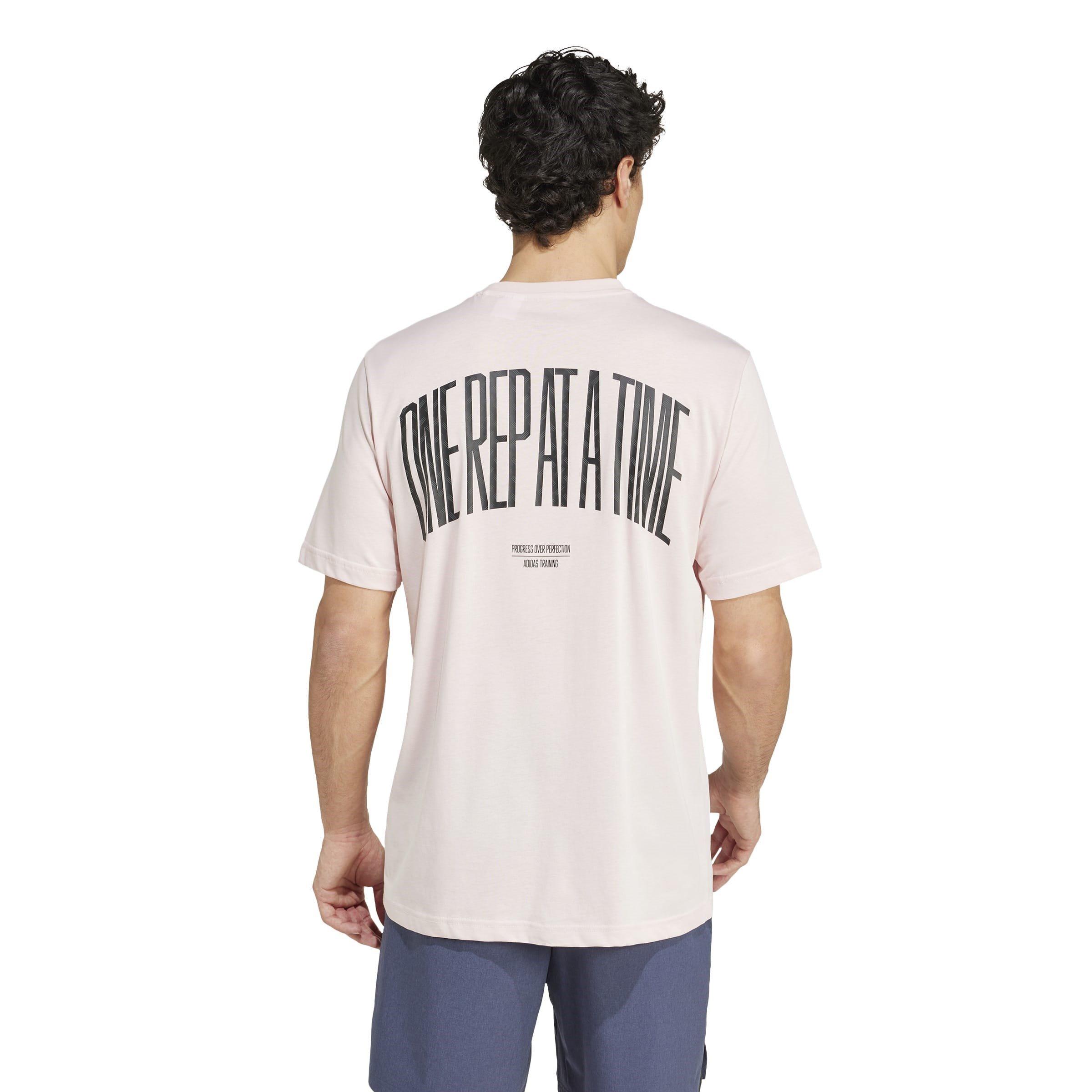 Sandy Pink - adidas - Strength Graphic T-Shirt Mens - 4