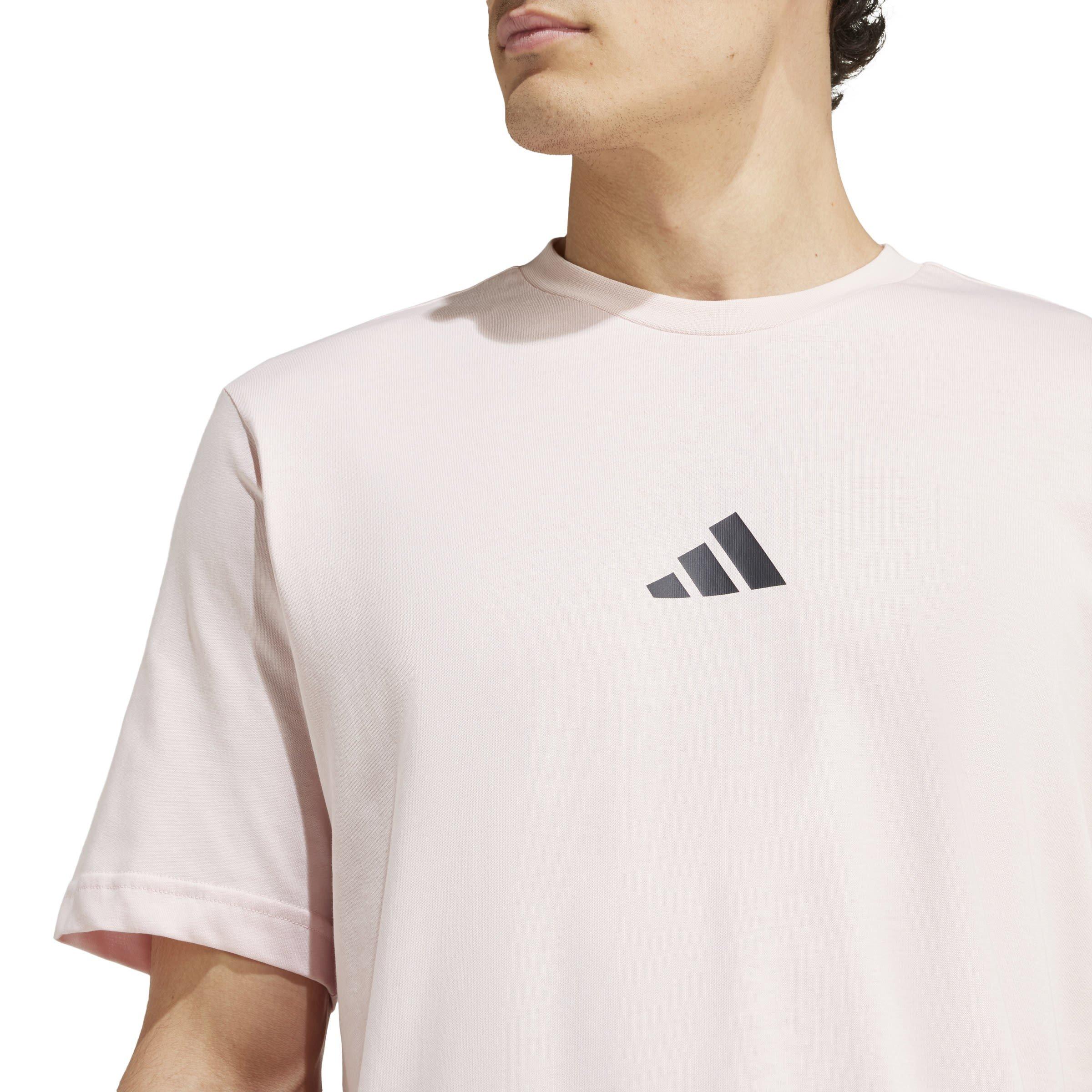 Sandy Pink - adidas - Strength Graphic T-Shirt Mens - 5