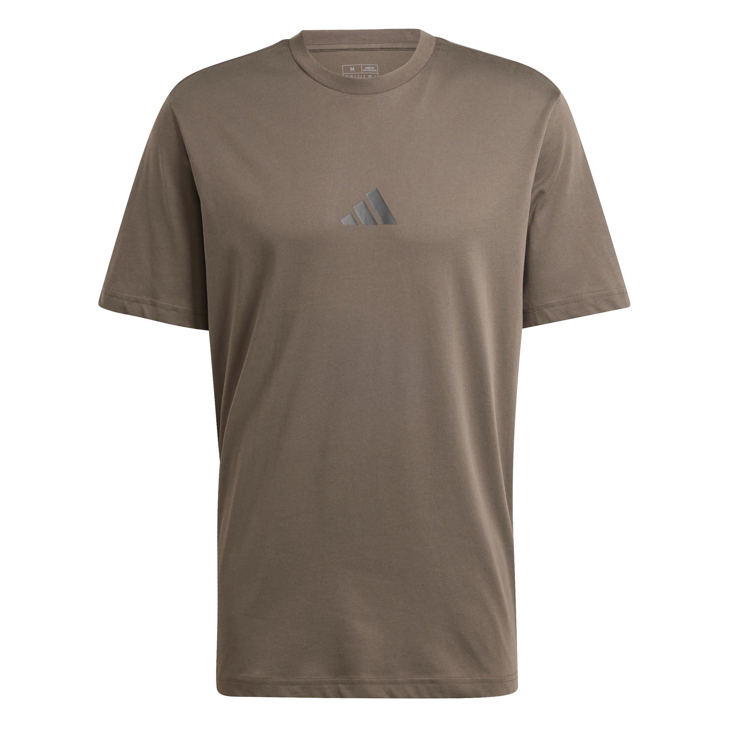 Schaduw Olijf - adidas - Strength Graphic T-Shirt Mens - 1