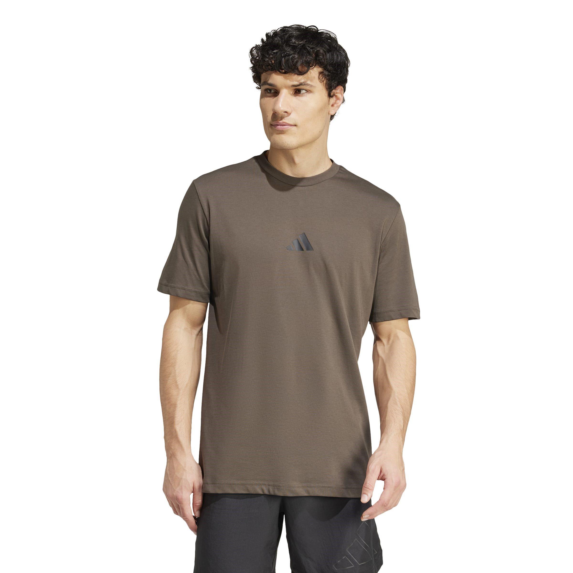 Shadow Olive - adidas - Strength Graphic T-Shirt Mens - 3