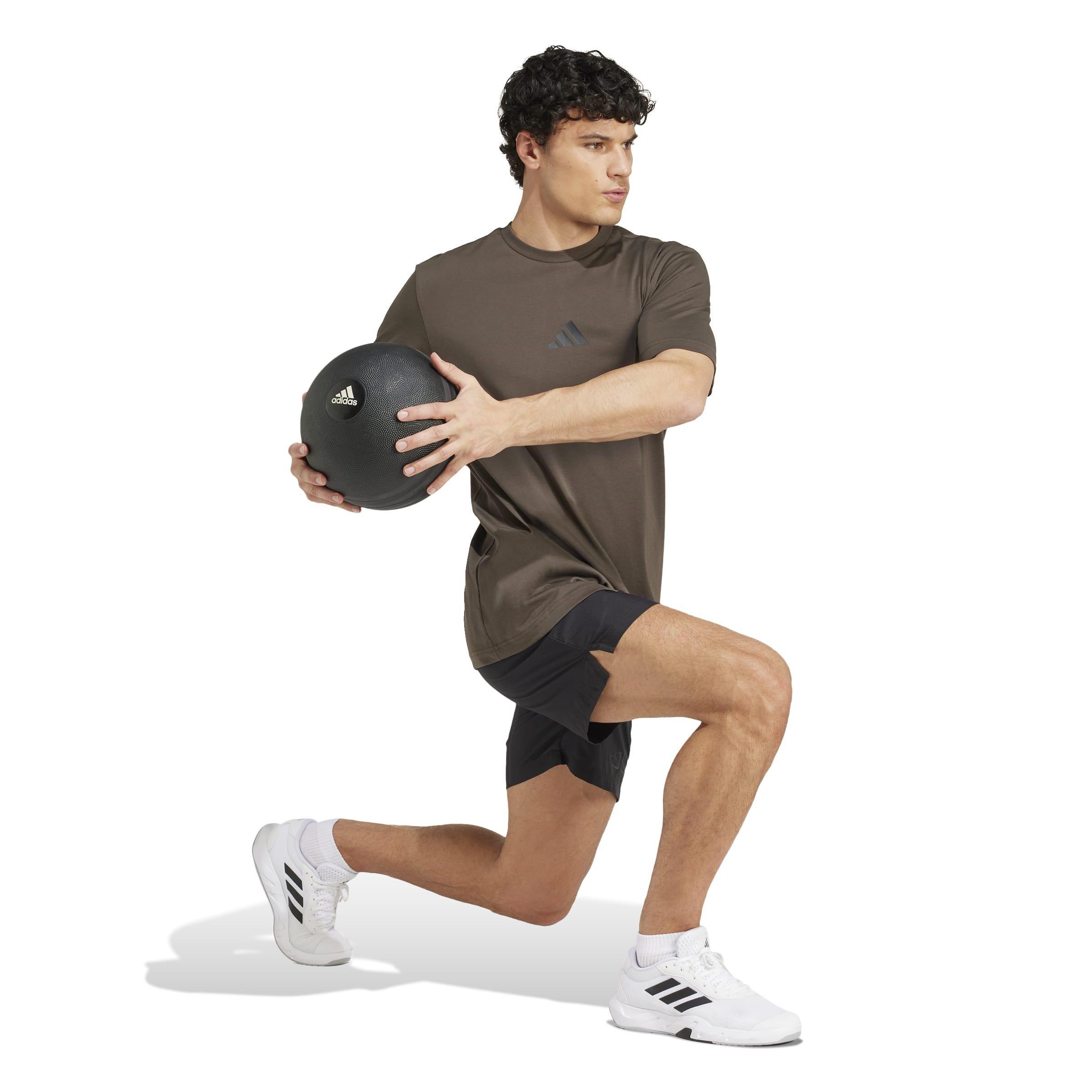 Shadow Olive - adidas - Strength Graphic T-Shirt Mens - 7