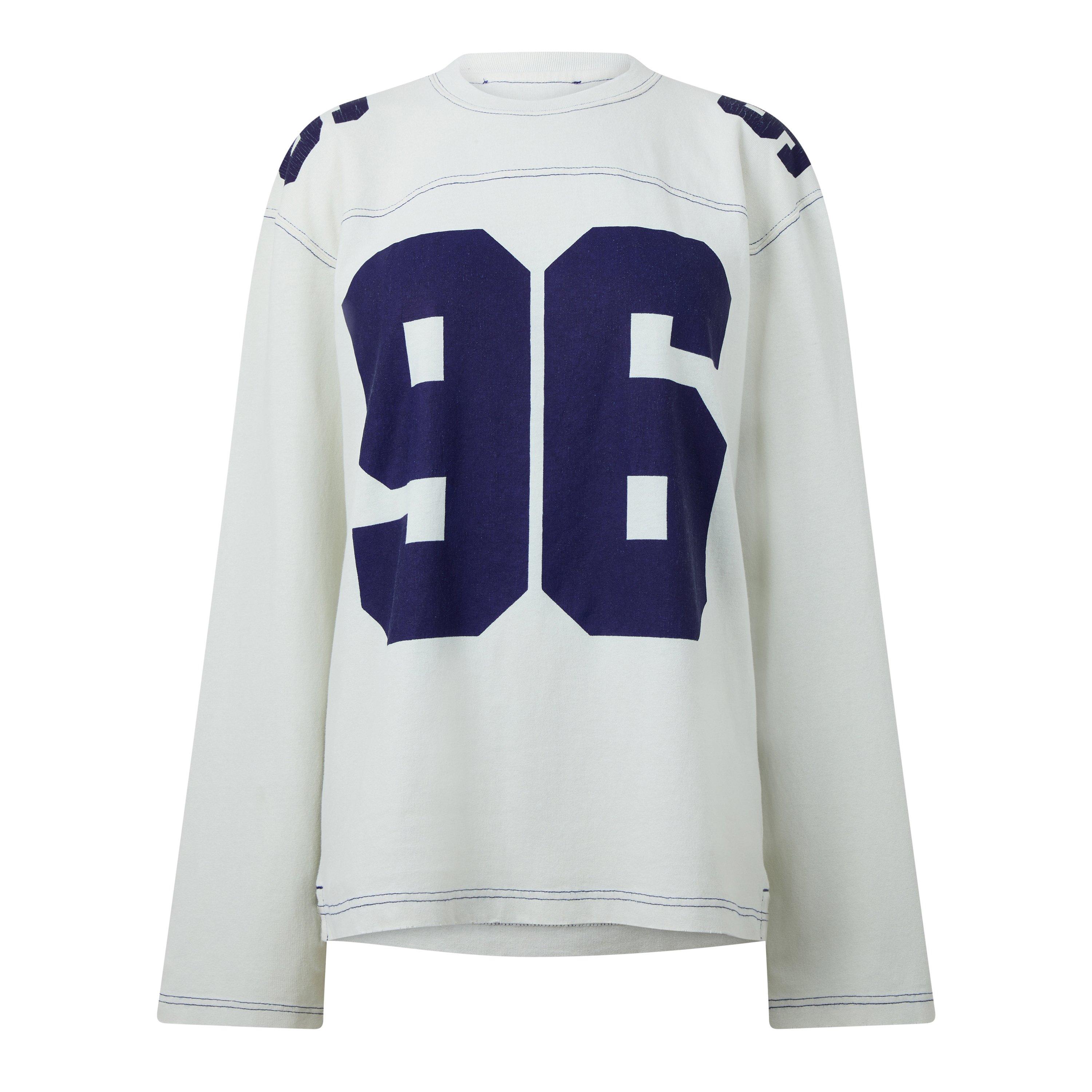 Oat Beige - Acne Studios - Women's Long Sleeve T-Shirt - 1