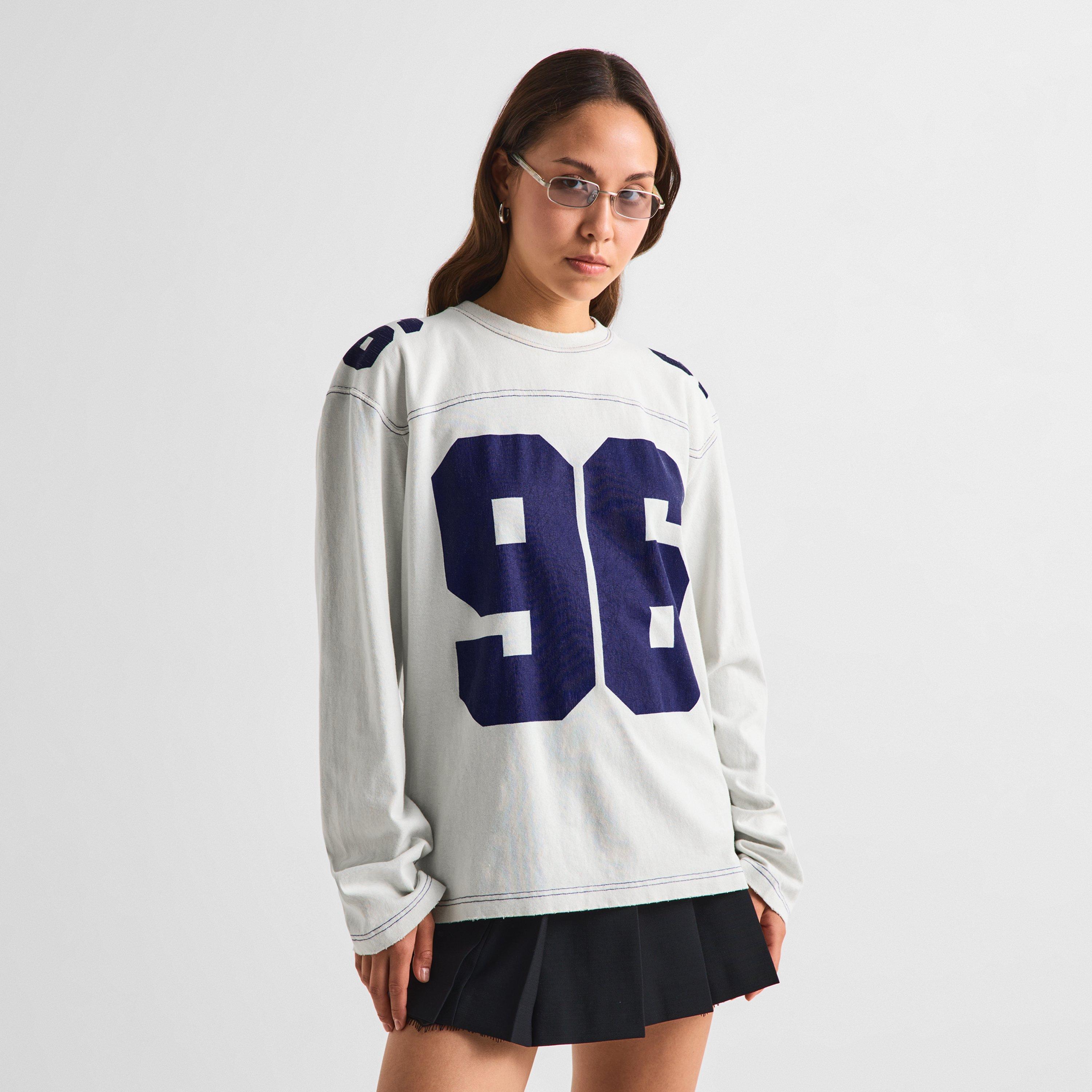 Oat Beige - Acne Studios - Women's Long Sleeve T-Shirt - 3