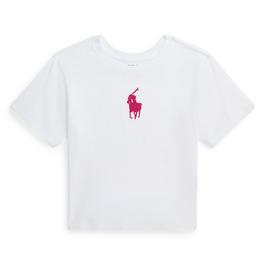 Polo Ralph Lauren French Knot Big Pony Tee Girls