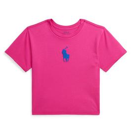 Polo Ralph Lauren French Knot Big Pony Tee Girls