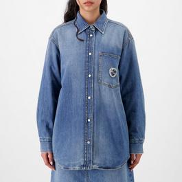 Gucci Washed Organic Denim Shirt