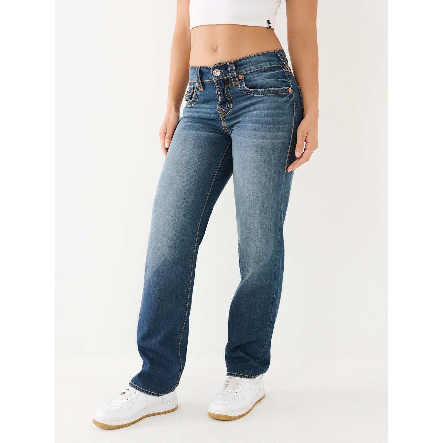 True Religion Ricki Big T Straight Jeans Womens