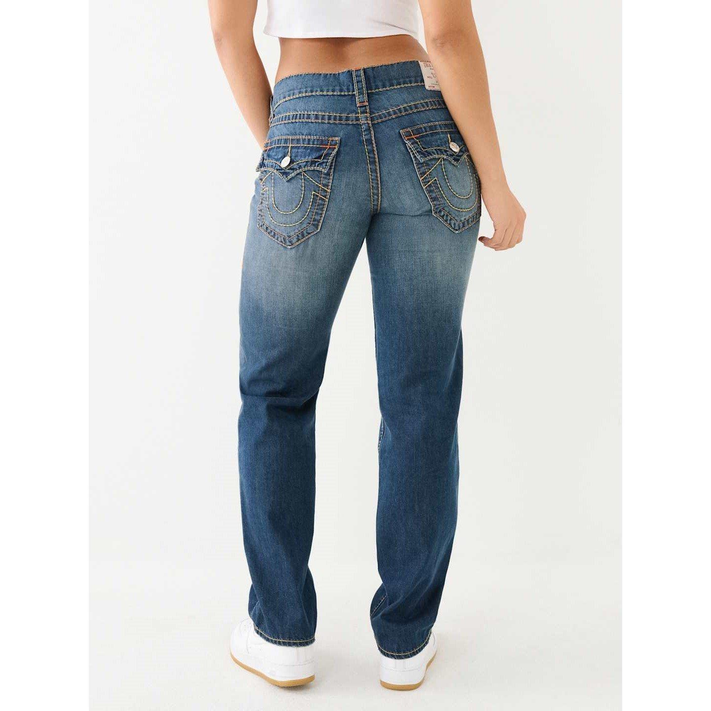 Mozaik kanjon - True Religion - Ricki Big T Straight Jeans Womens - 2