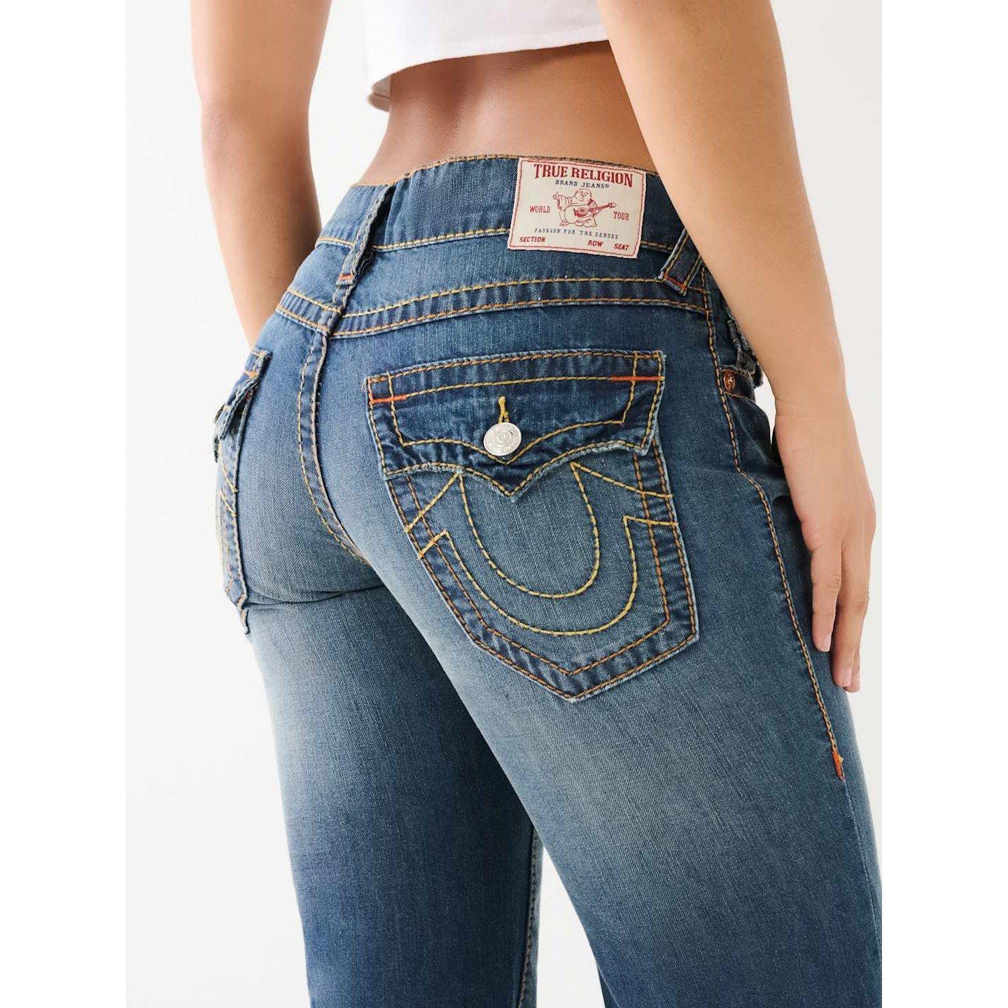 Mozaik kanjon - True Religion - Ricki Big T Straight Jeans Womens - 3