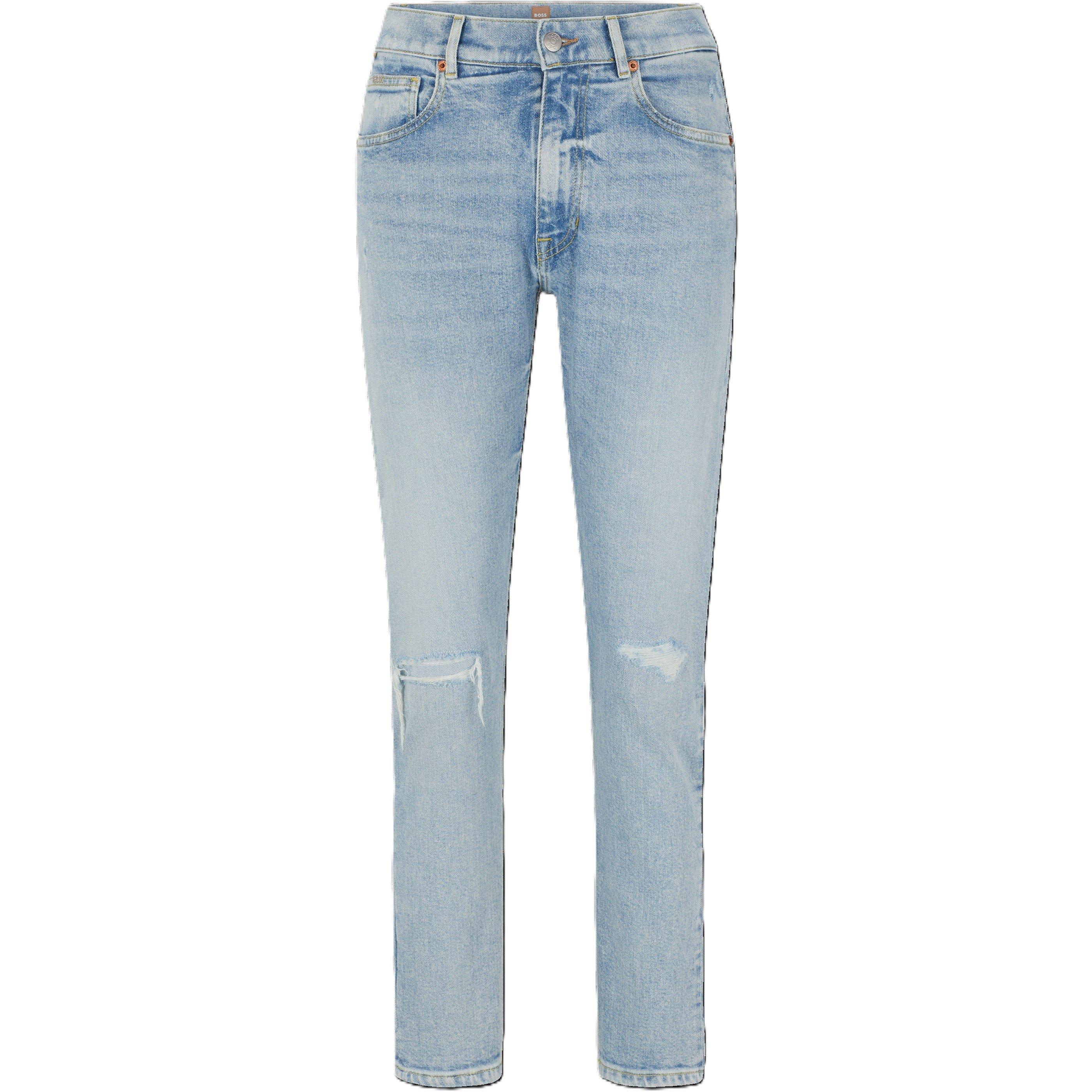 Open Blue - Boss - Women's Straight Leg Jeans