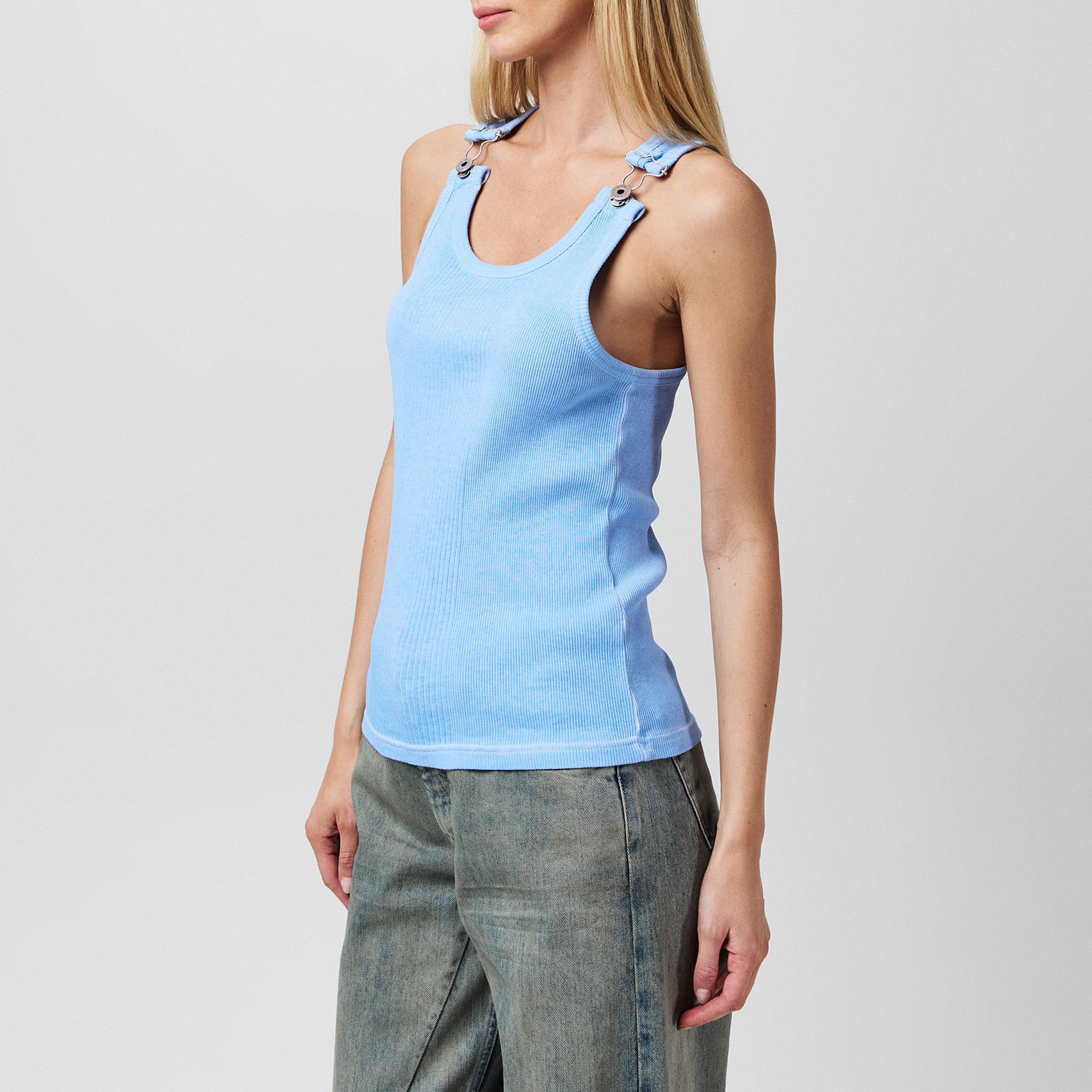 Baby Blue - Jean Paul Gaultier - Women's Tank Vest - 2