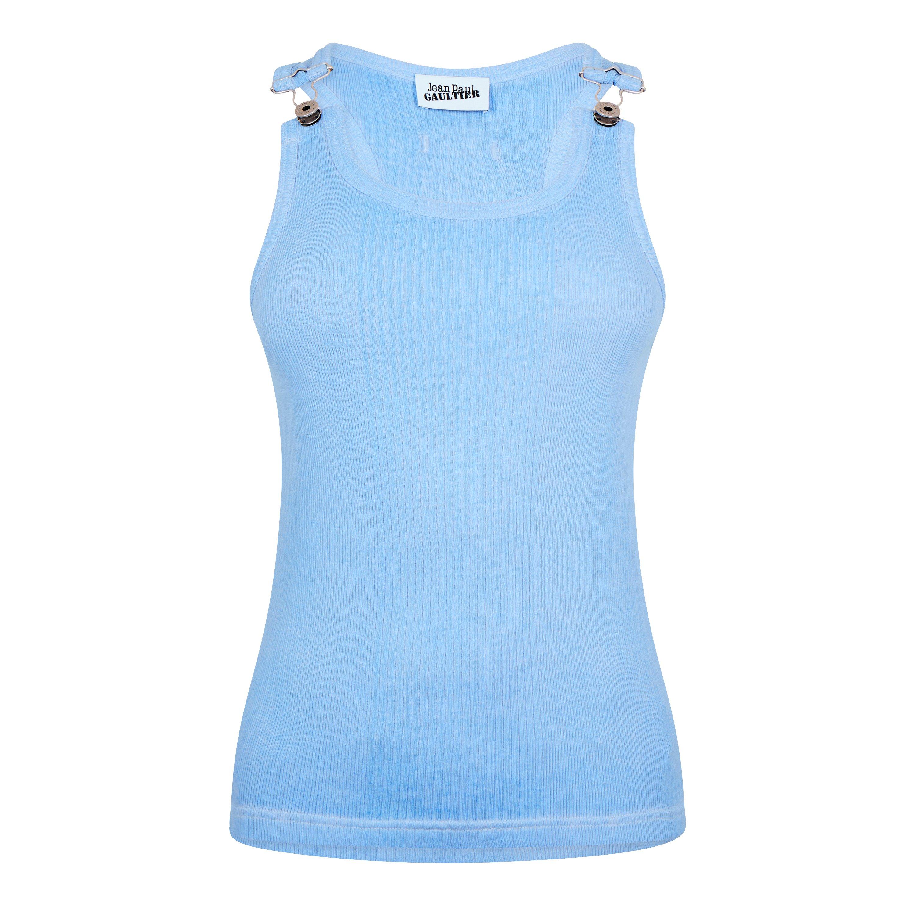 Baby Blue - Jean Paul Gaultier - Women's Tank Vest - 5